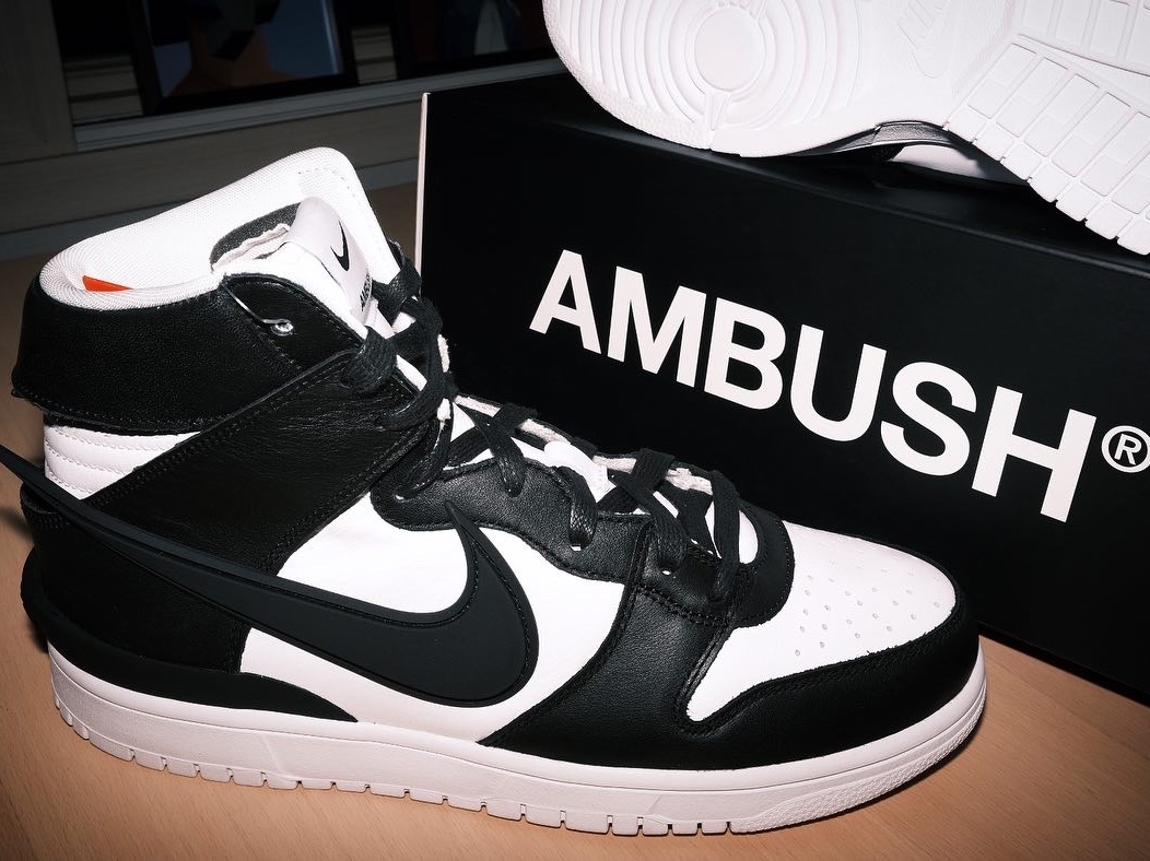 Nike x Ambush Dunk High Black 착용 스타일 - 1