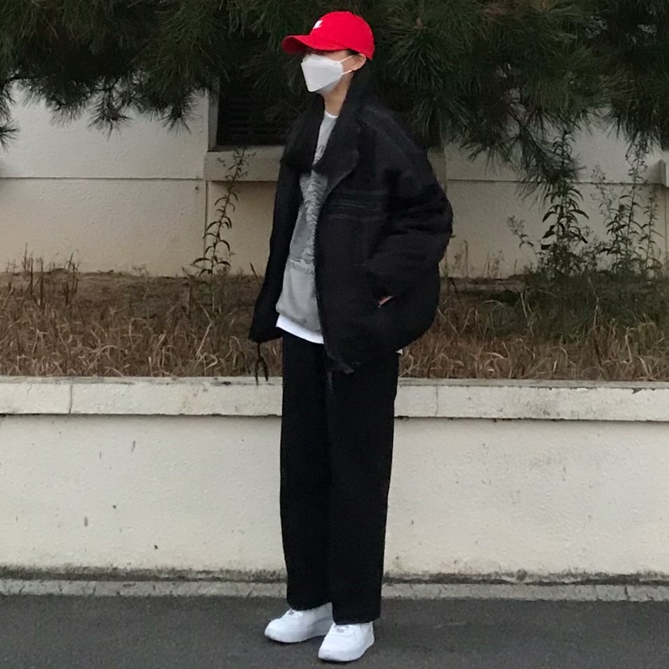Nike Air Force 1 '07 Low White 착용 스타일
