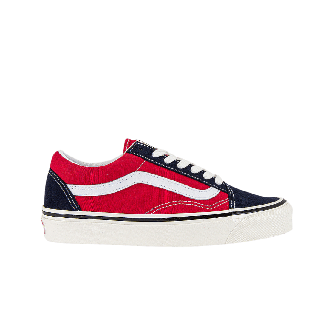 반스 올드스쿨 36 DX 애너하임 팩토리 네이비 레드