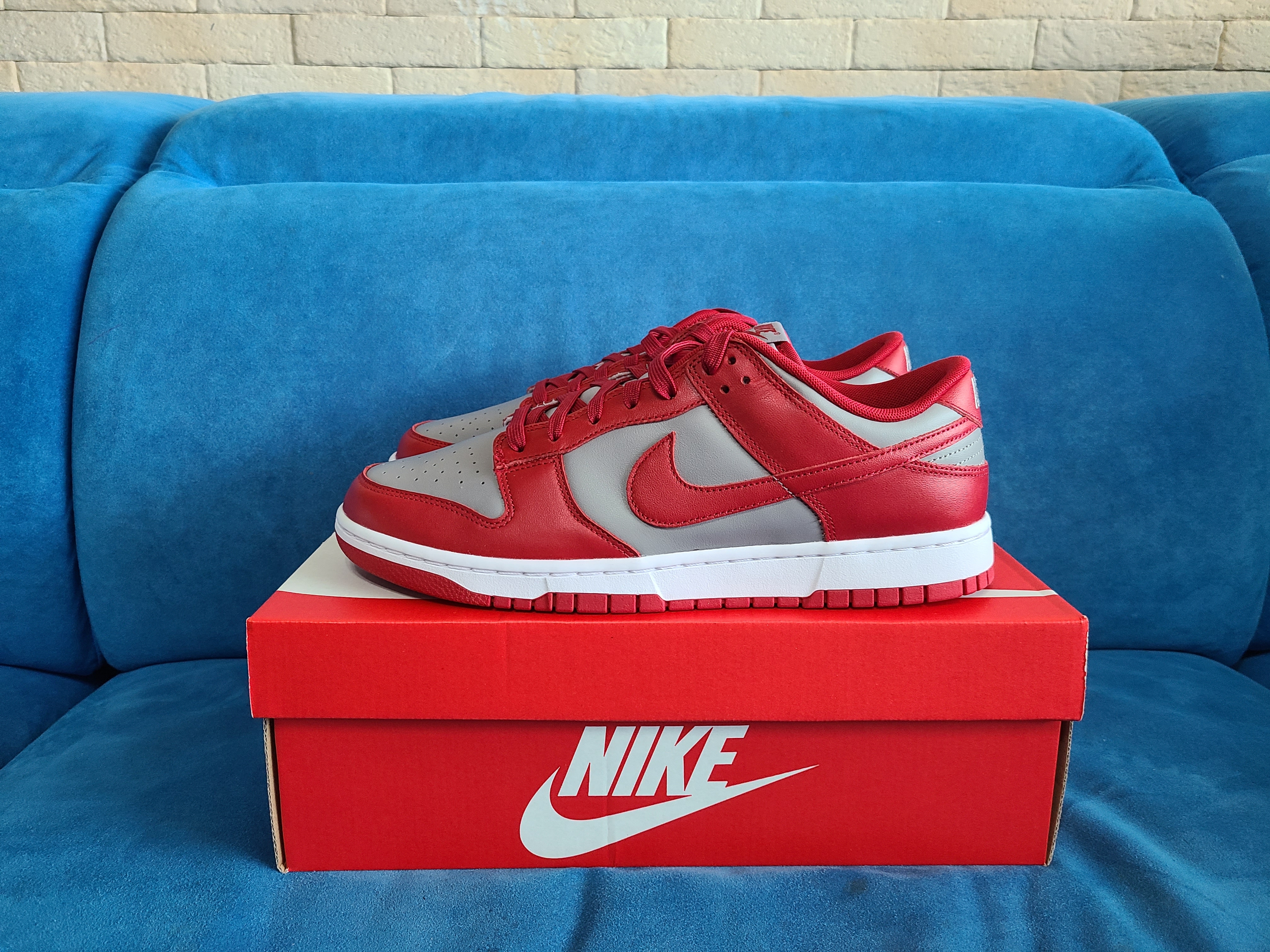 Nike Dunk Low Retro Medium Grey 착용 스타일 - 1
