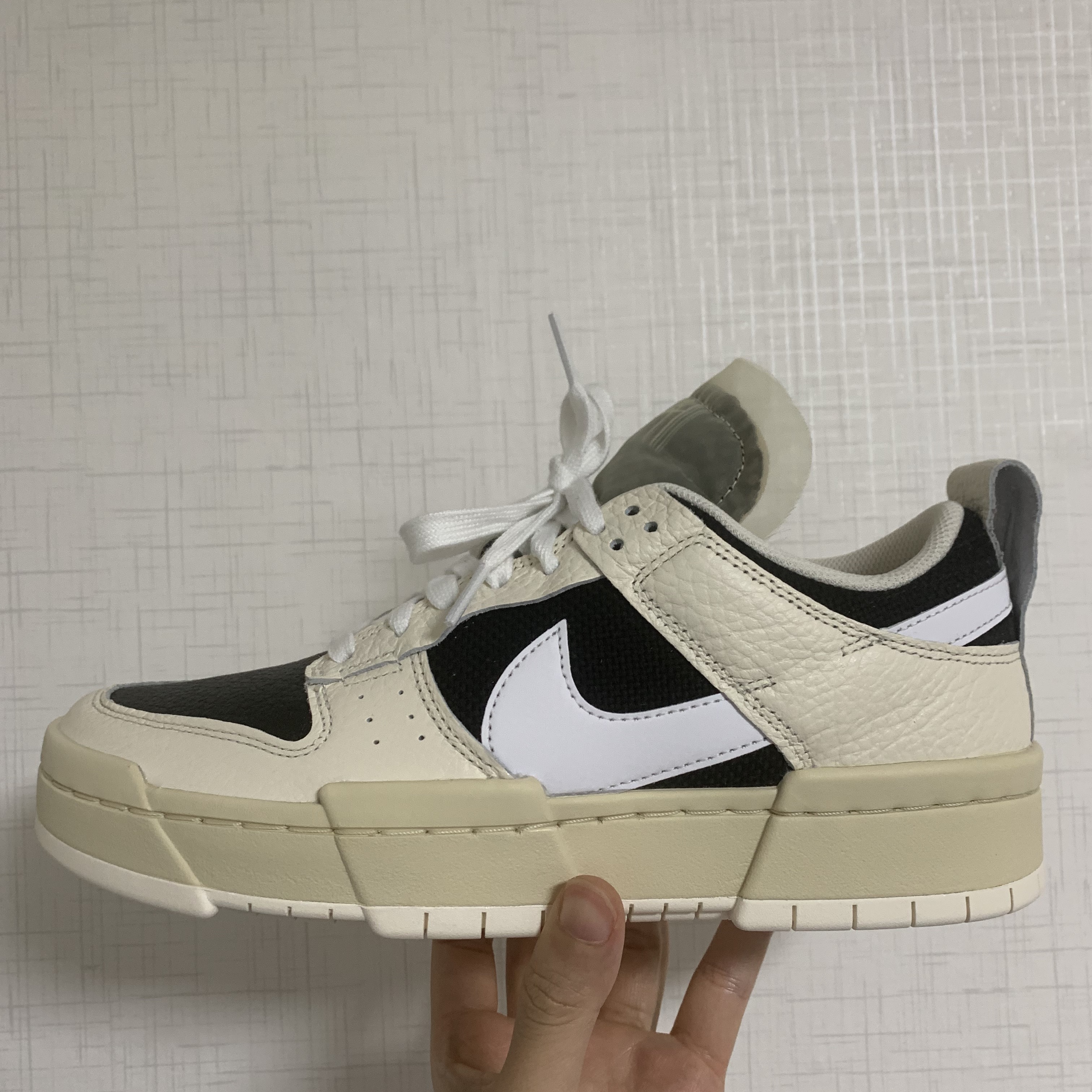 (W) Nike Dunk Low Disrupt Pale Ivory 착용 스타일