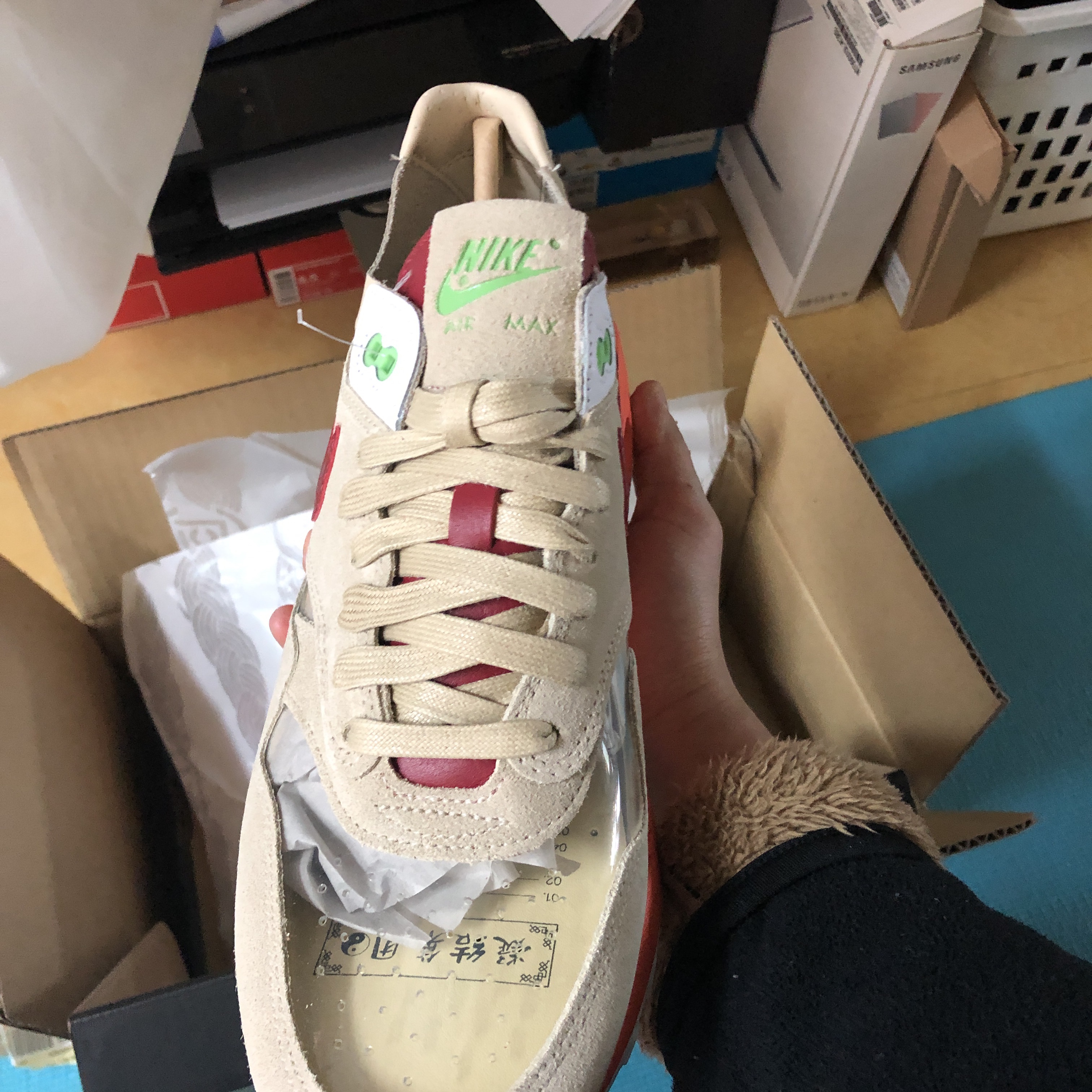 Nike x Clot Air Max 1 Net 착용 스타일 - 2