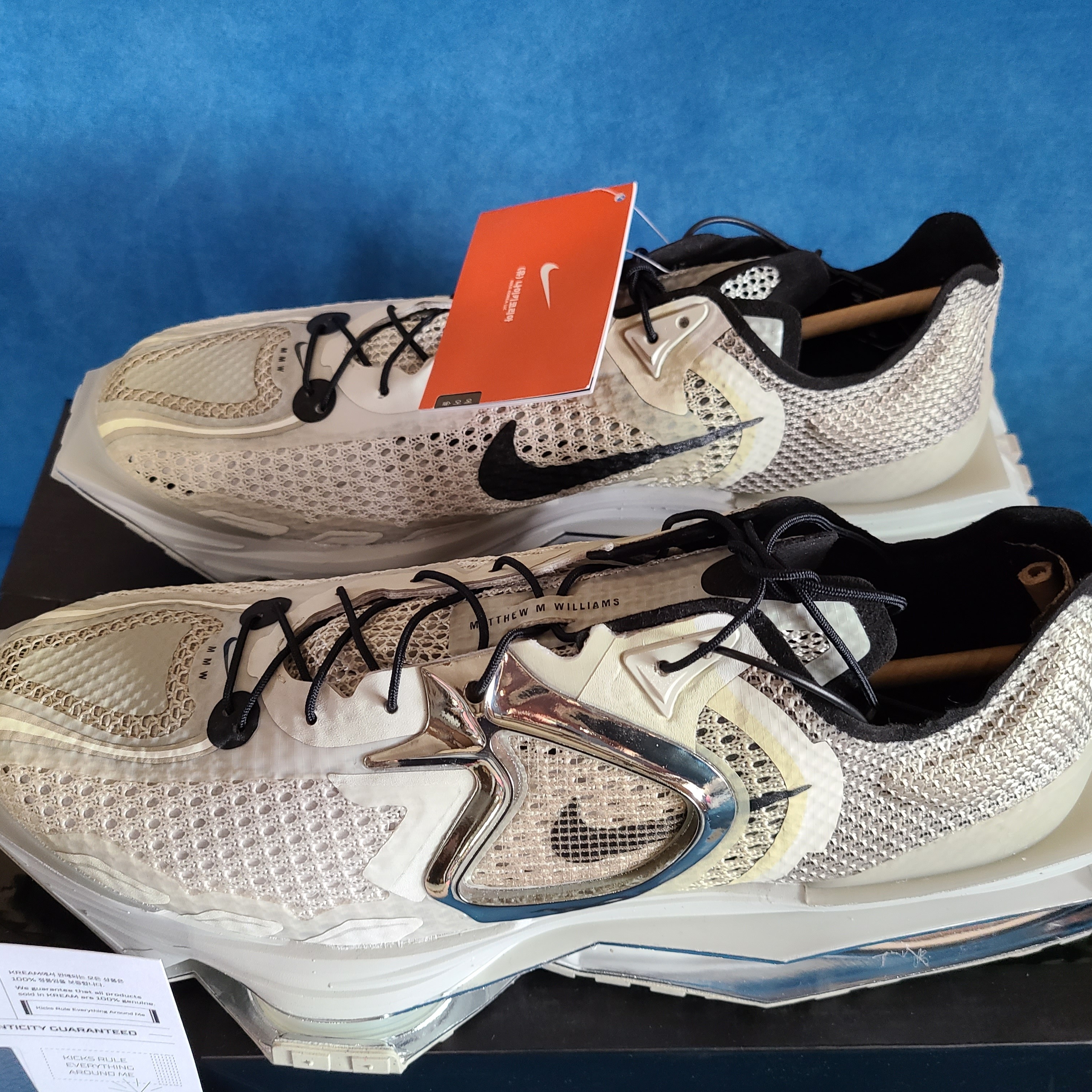Nike x Matthew M Williams Zoom 004 Stone 착용 스타일 - 2
