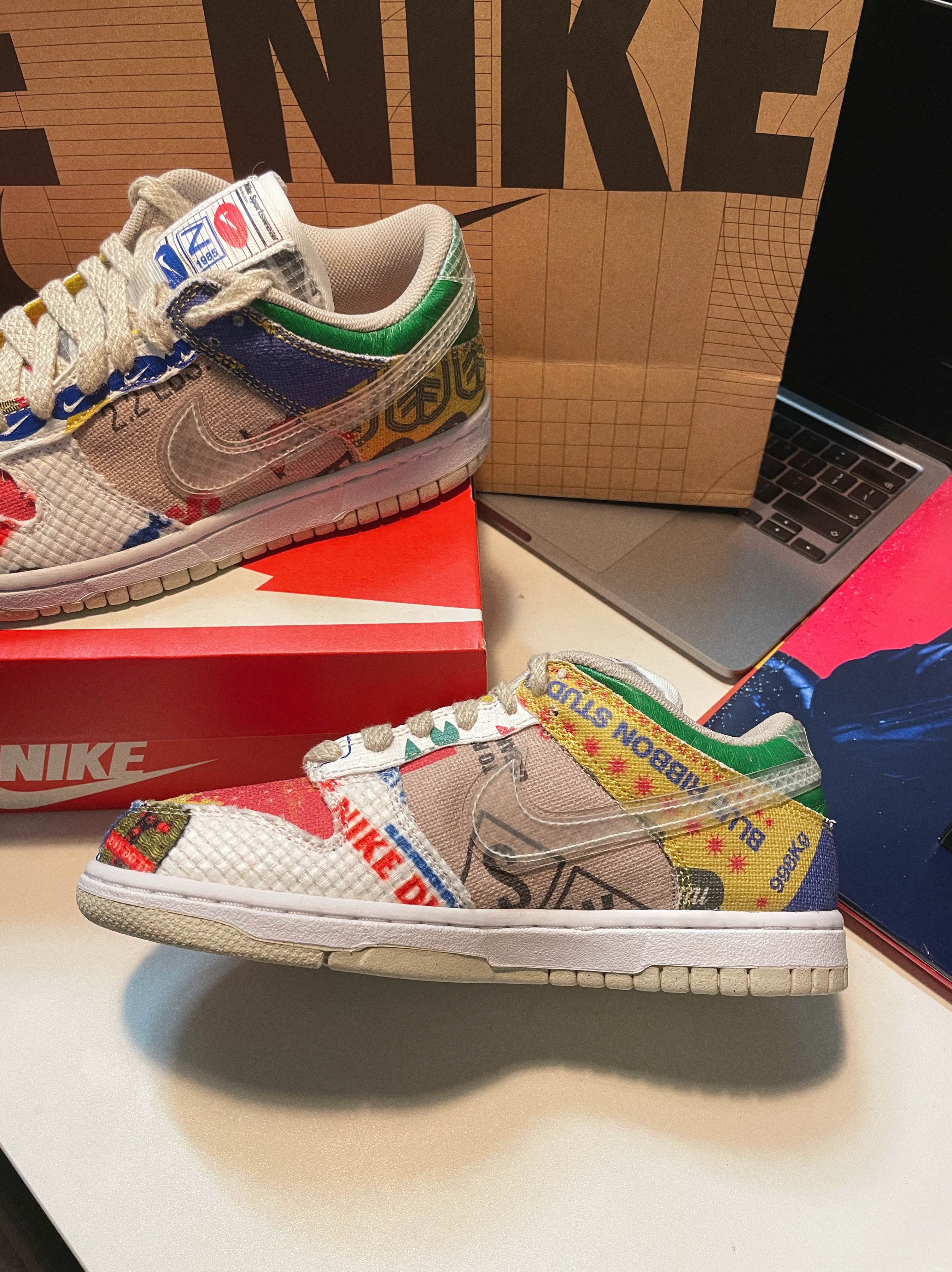 Nike Dunk Low SP City Market 착용 스타일 - 1