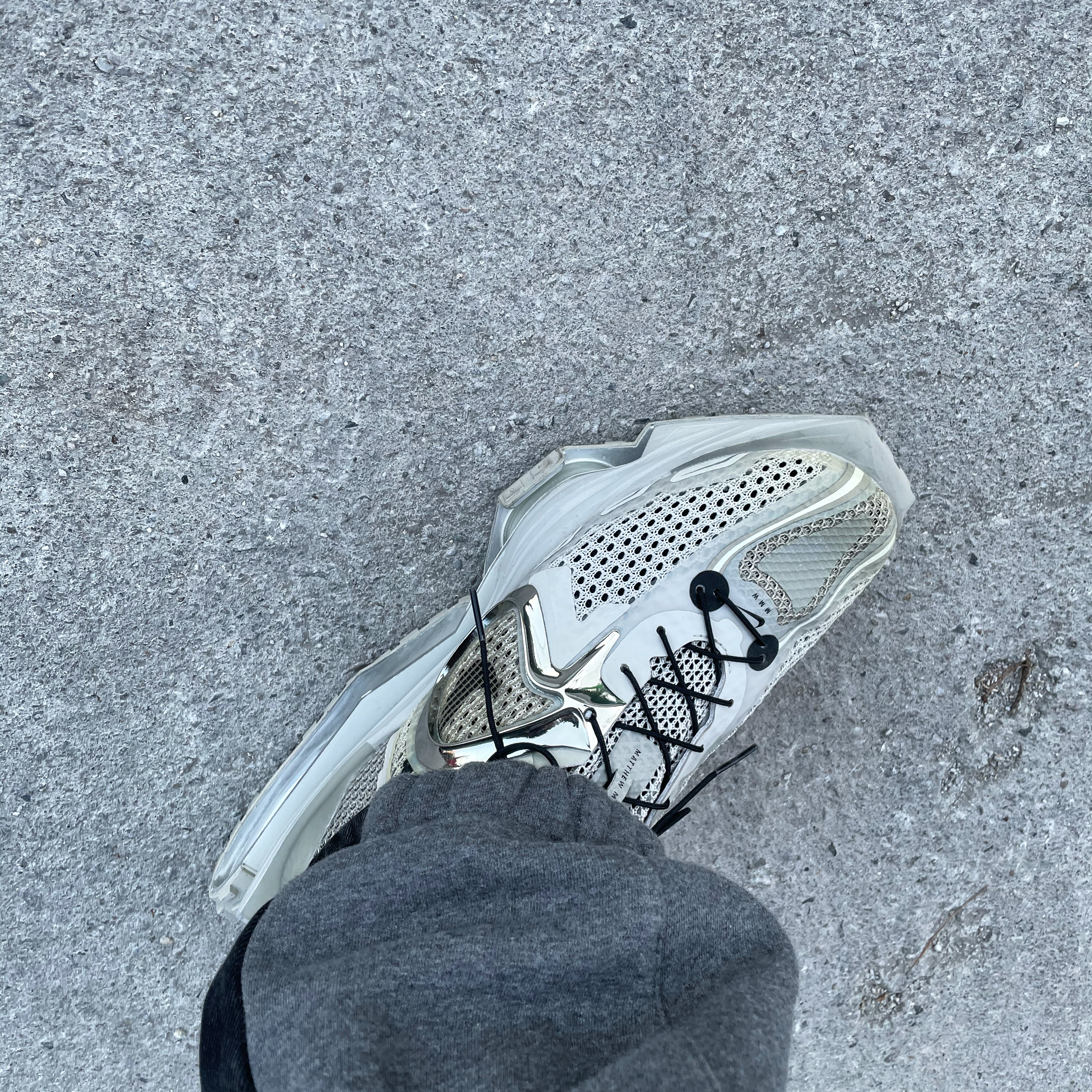 Nike x Matthew M Williams Zoom 004 Stone 착용 스타일