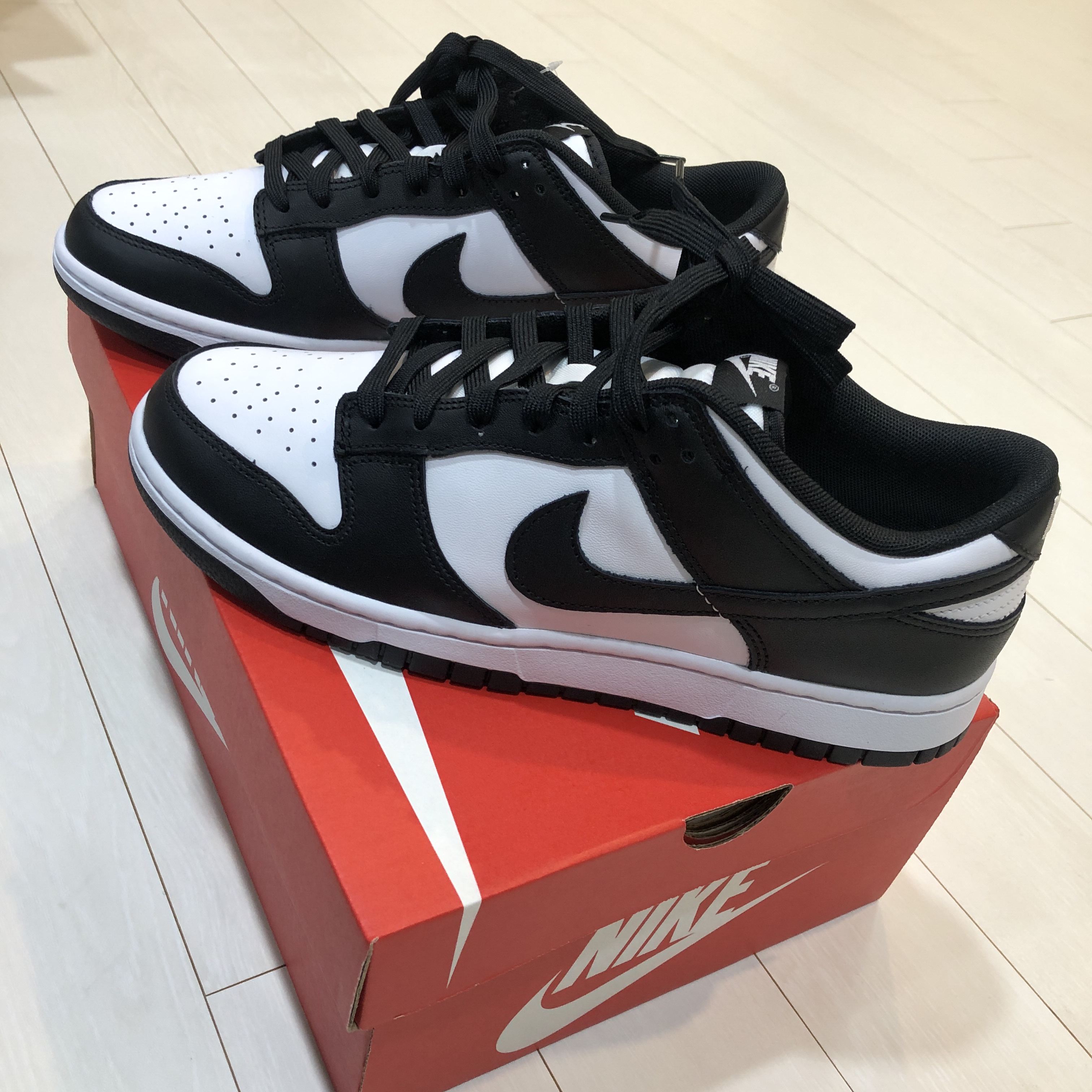 Nike Dunk Low Retro Black 착용 스타일 - 3