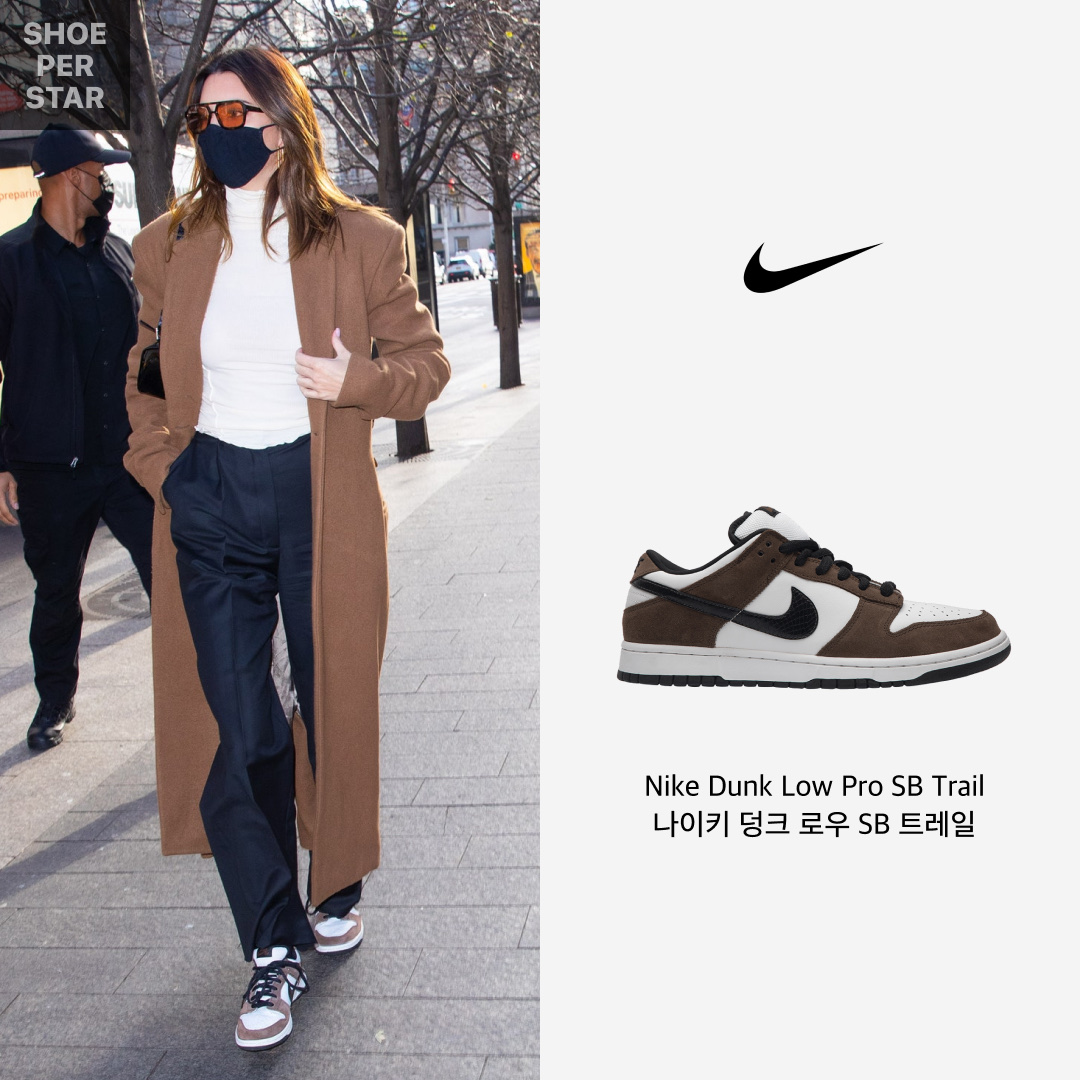 Nike Dunk Low Pro SB Trail 착용 스타일 - 1