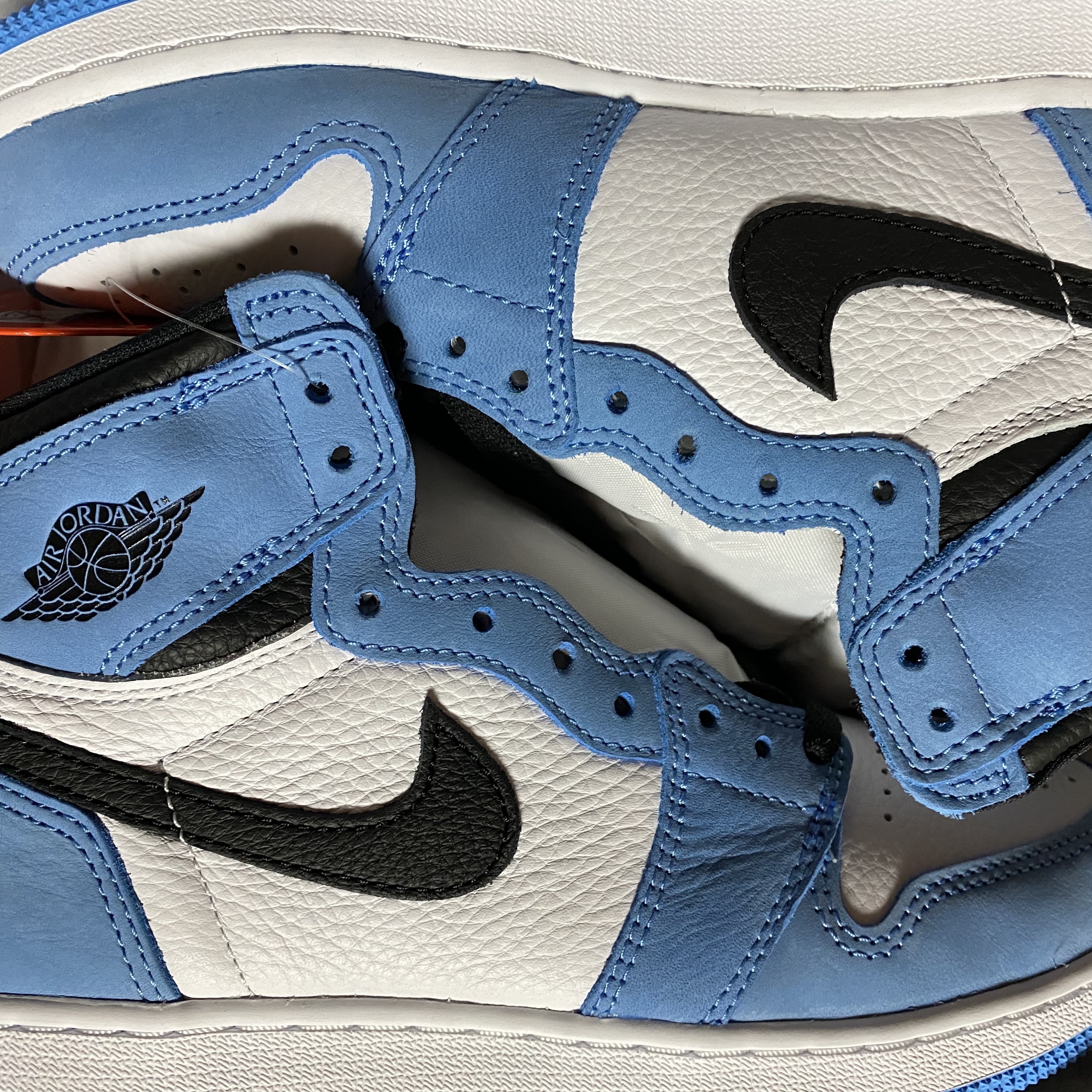 (GS) Jordan 1 Retro High OG University Blue 착용 스타일