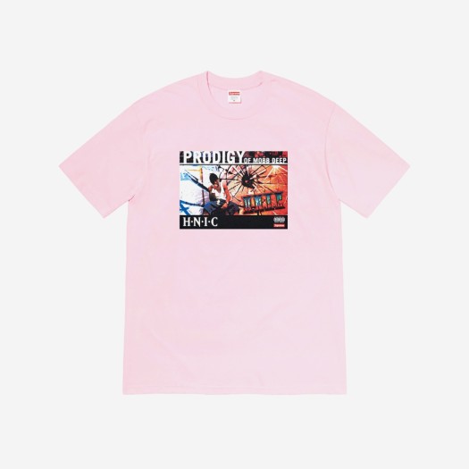 슈프림 HNIC 티셔츠 라이트 핑크 - 21SS
