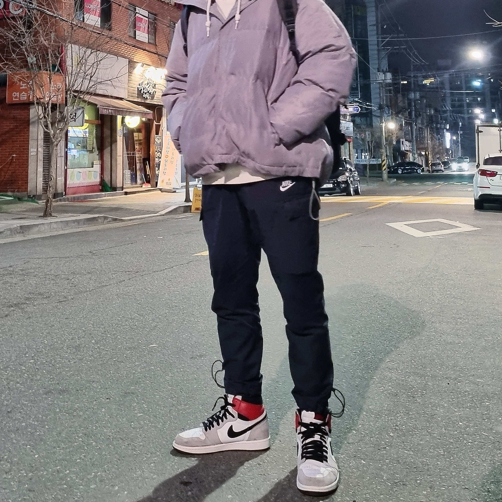 Jordan 1 Retro High OG Light Smoke Grey 착용 스타일