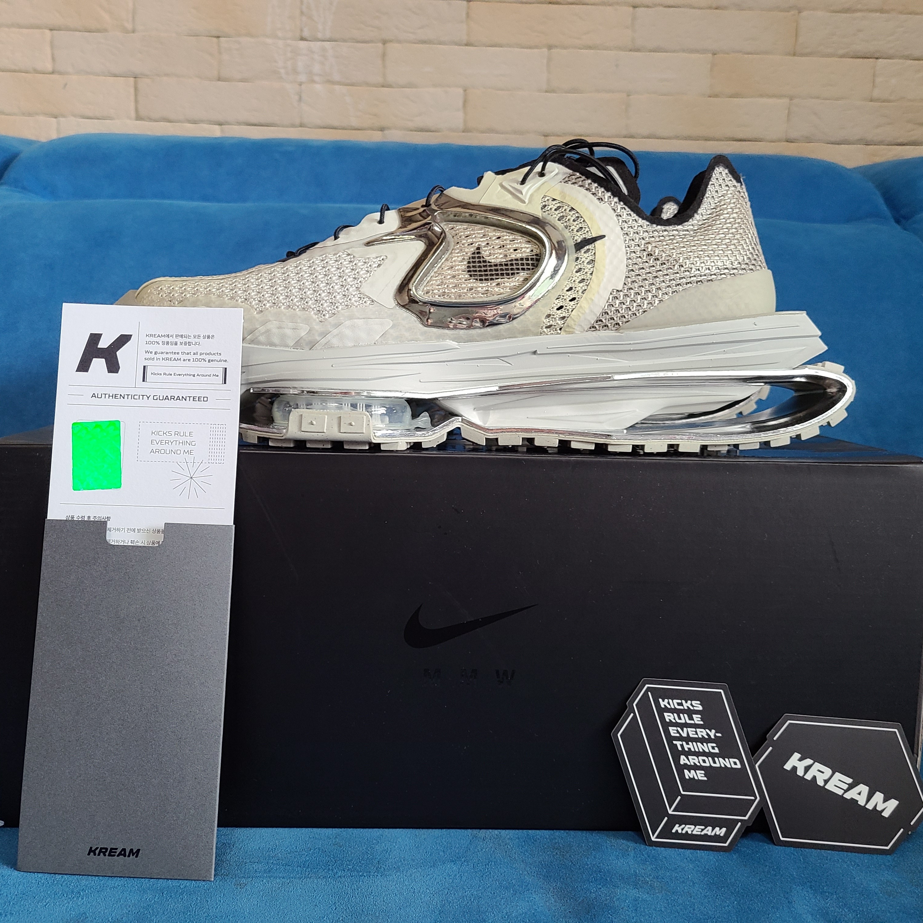 Nike x Matthew M Williams Zoom 004 Stone 착용 스타일 - 1