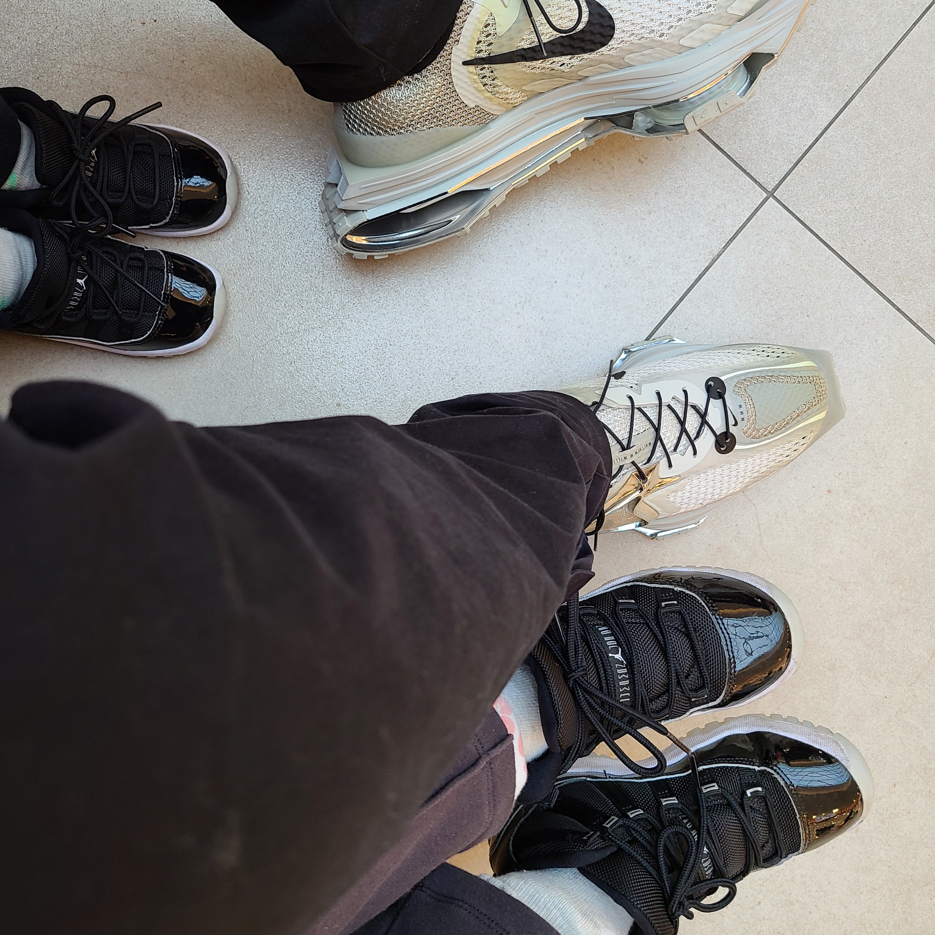 Nike x Matthew M Williams Zoom 004 Stone 착용 스타일 - 5