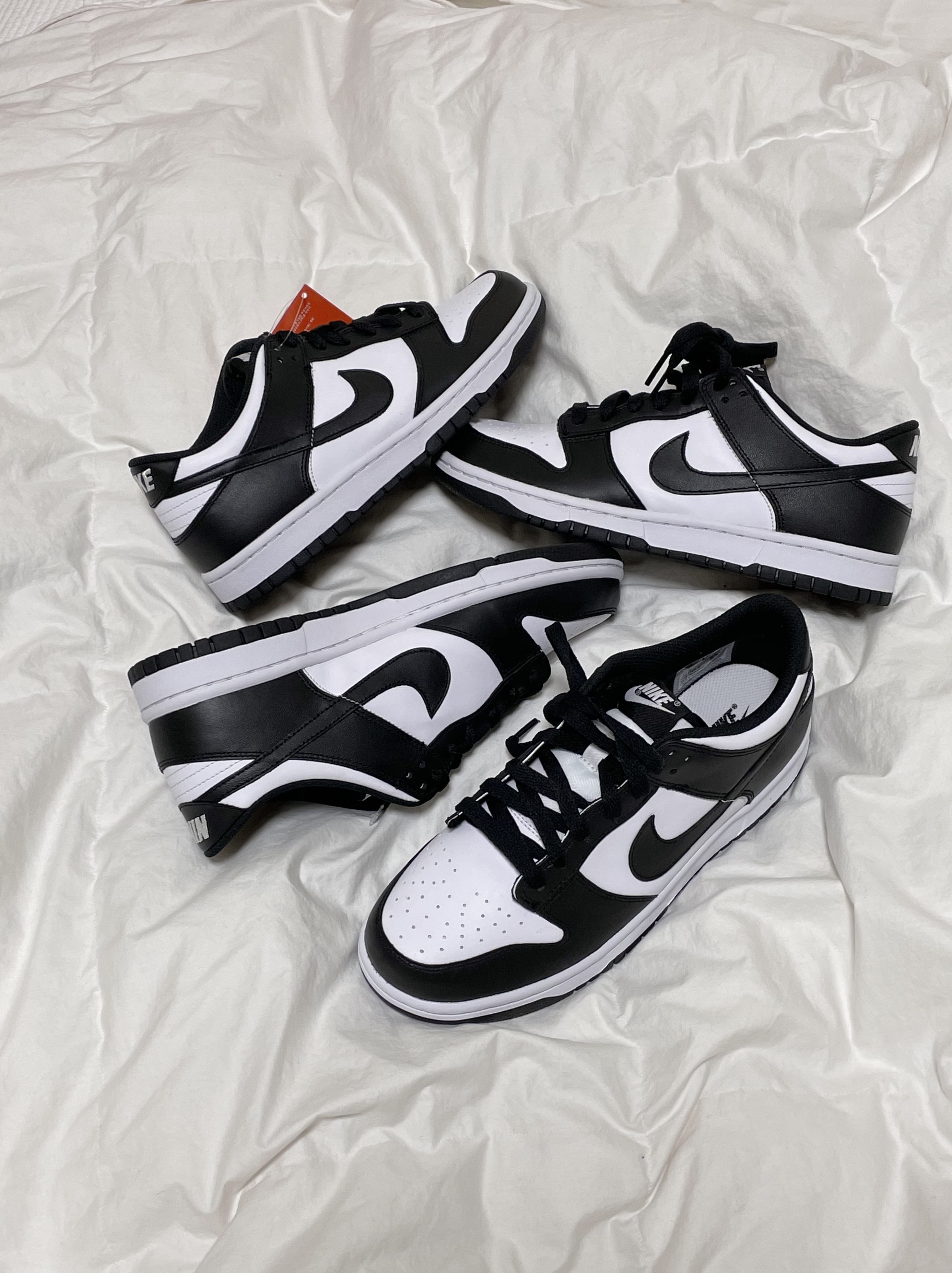 (GS) Nike Dunk Low Black, Nike Dunk Low Retro Black 착용 스타일