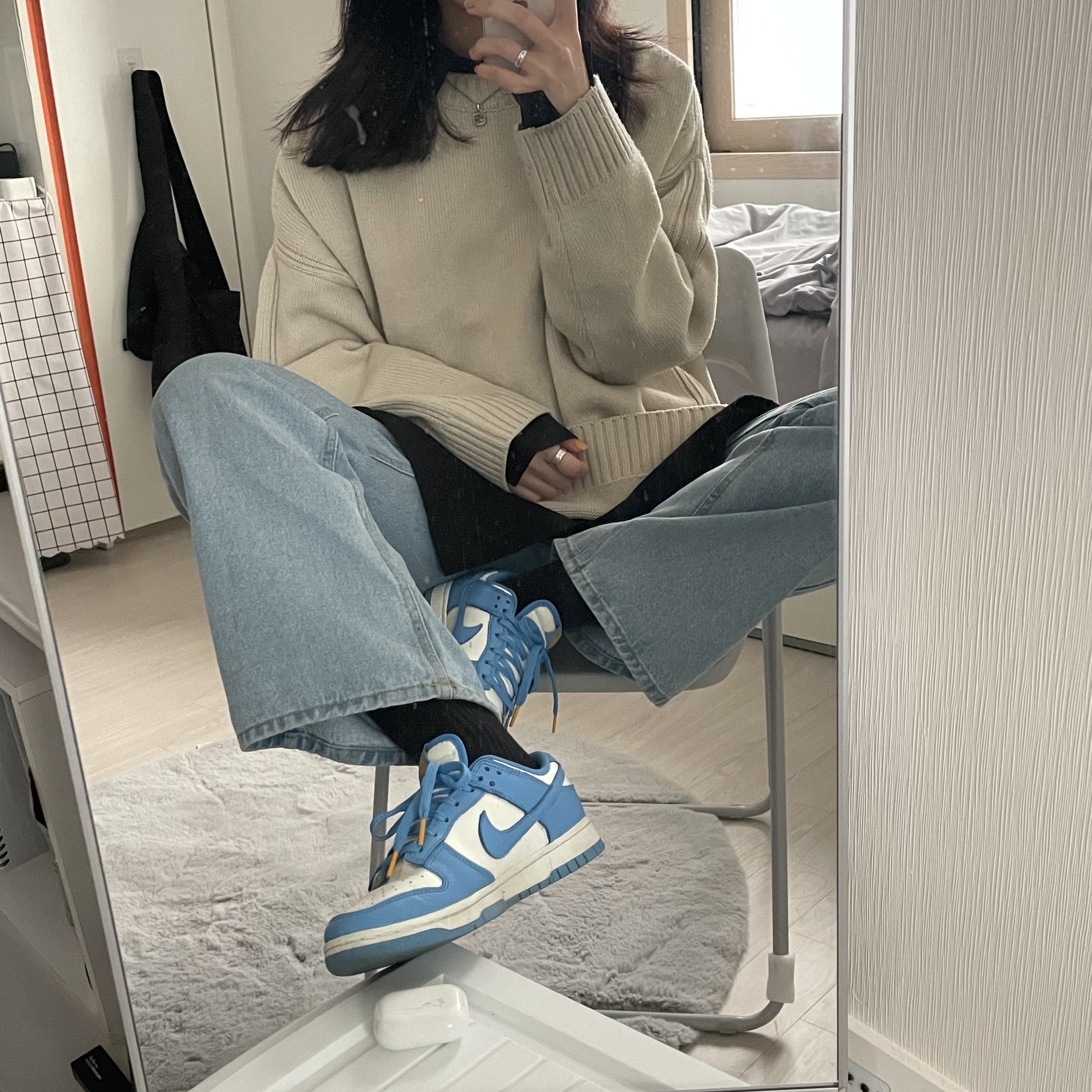 (W) Nike Dunk Low Coast 착용 스타일
