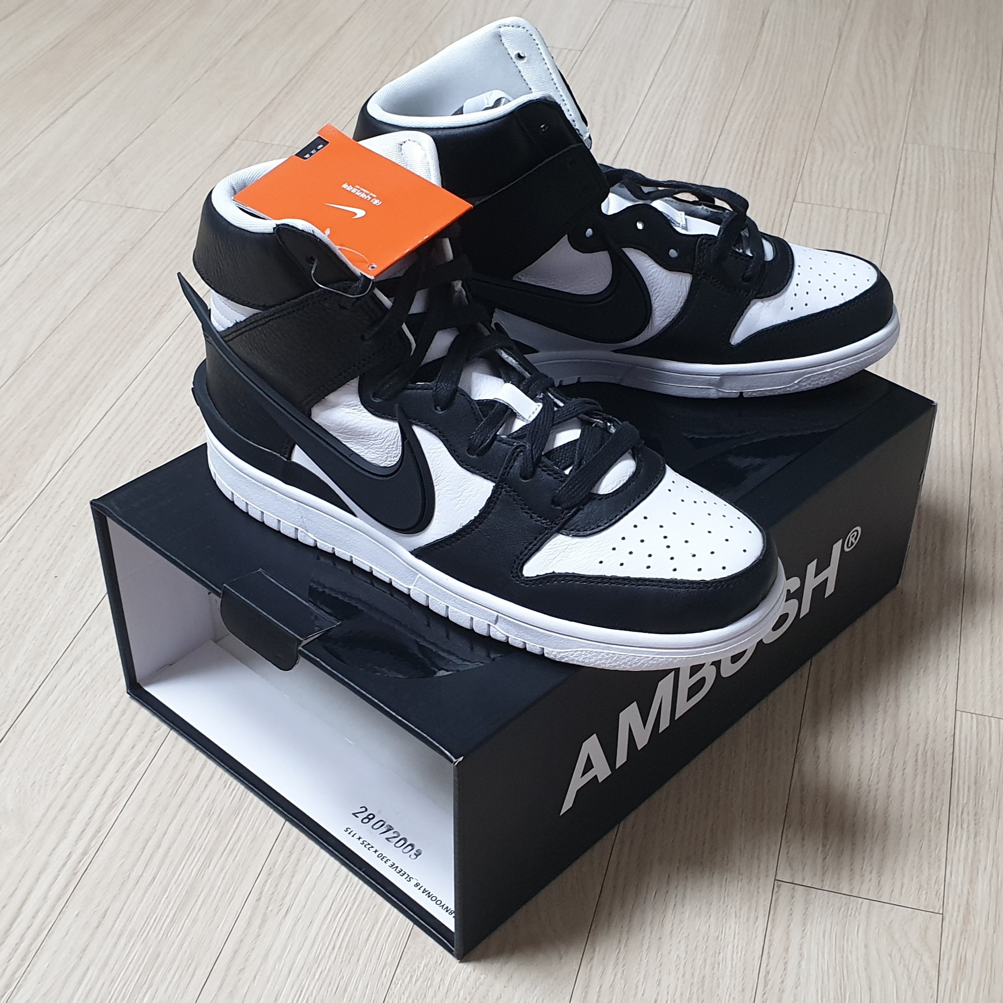 Nike x Ambush Dunk High Black 착용 스타일