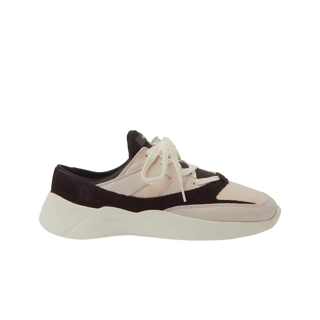 ES01W19U-SRLEFAGOF6 Essentials Backless Sneakers Cream Black