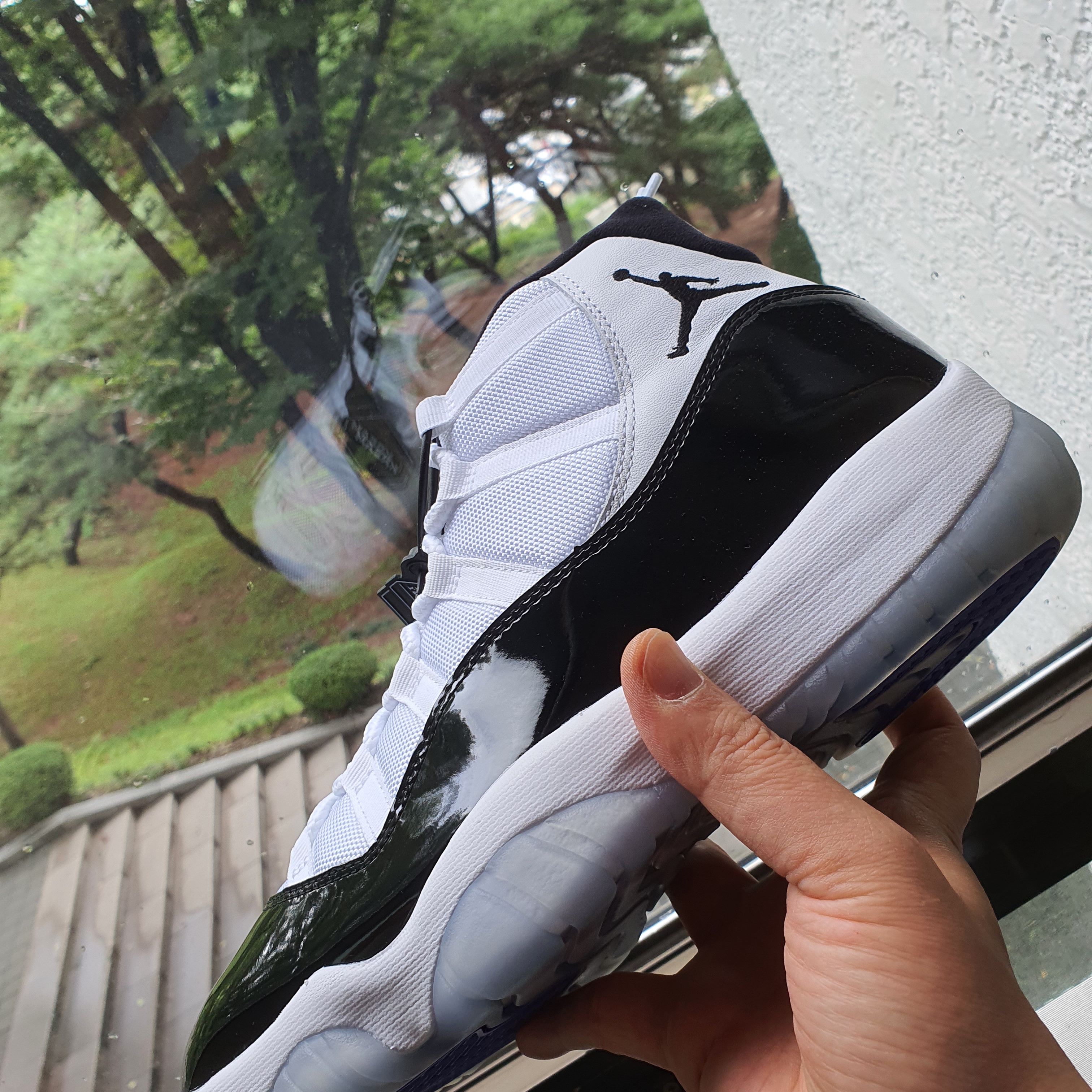 Jordan 11 Retro Concord 2018 착용 스타일 - 1