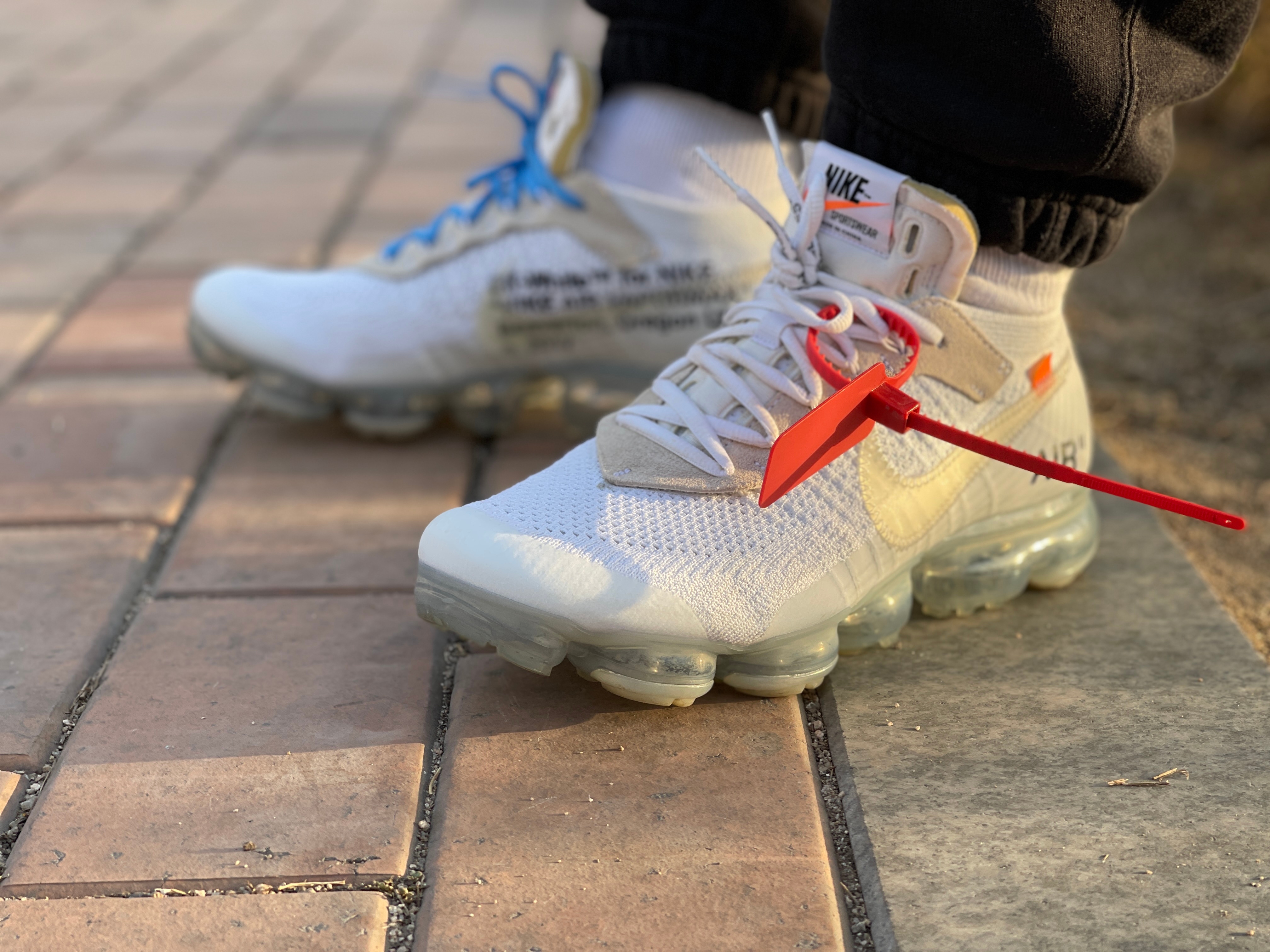 Nike x Off-White Air VaporMax V2 White 착용 스타일