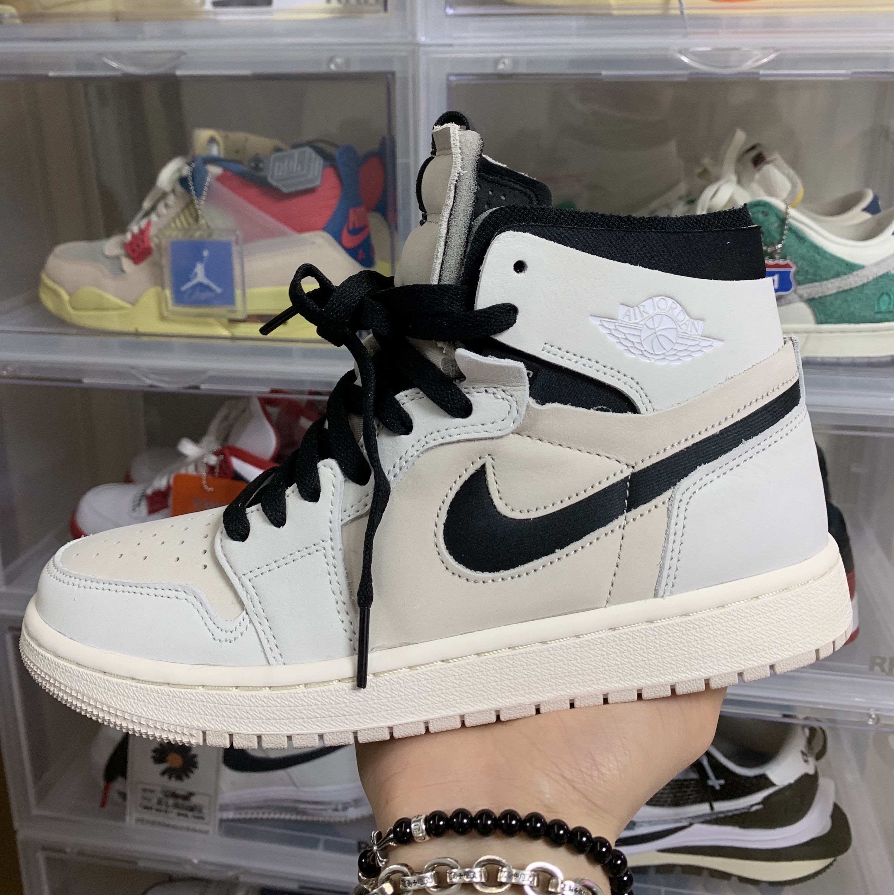 (W) Jordan 1 Zoom Air CMFT Summit Sail 착용 스타일
