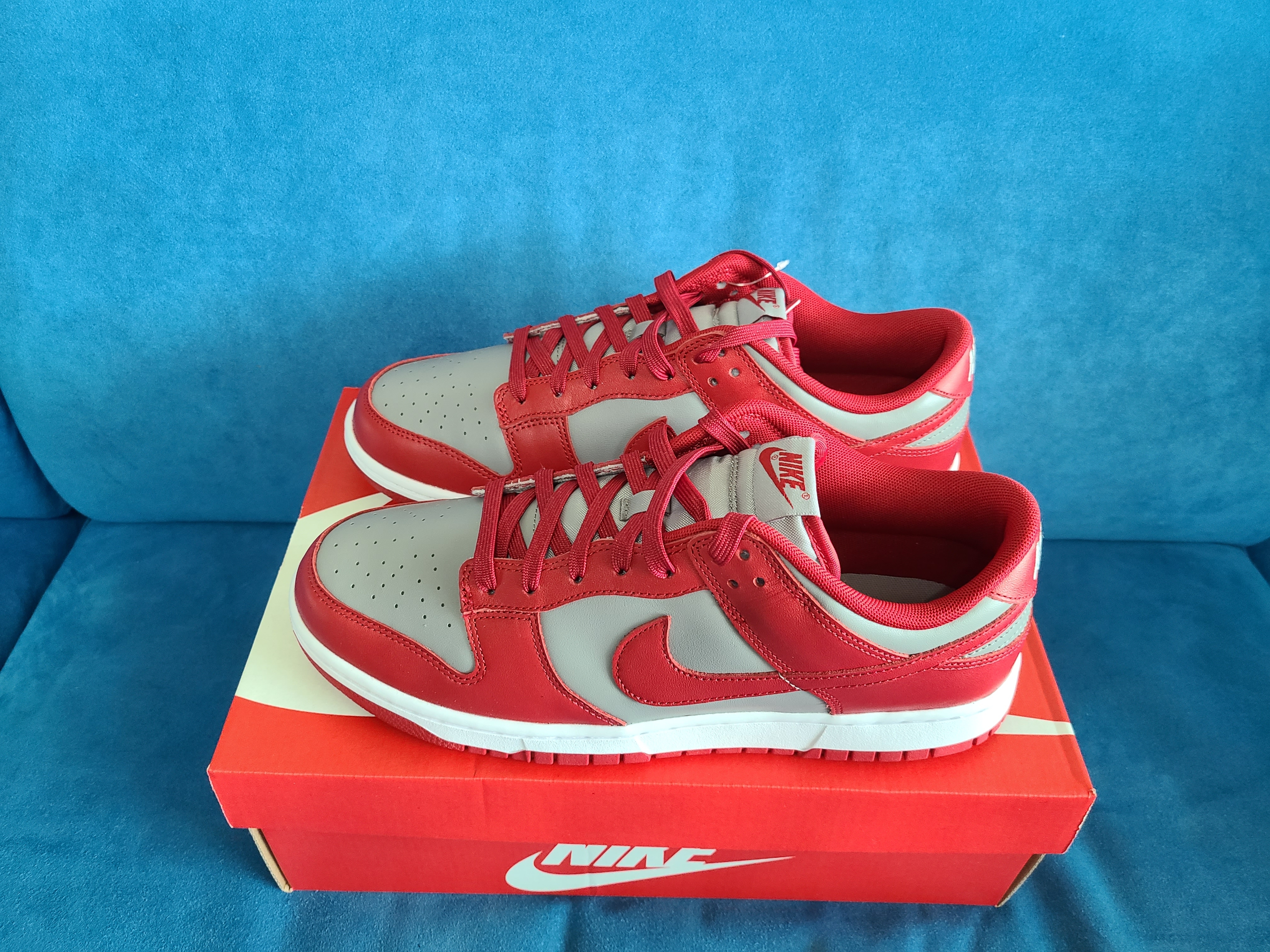 Nike Dunk Low Retro Medium Grey 착용 스타일 - 2
