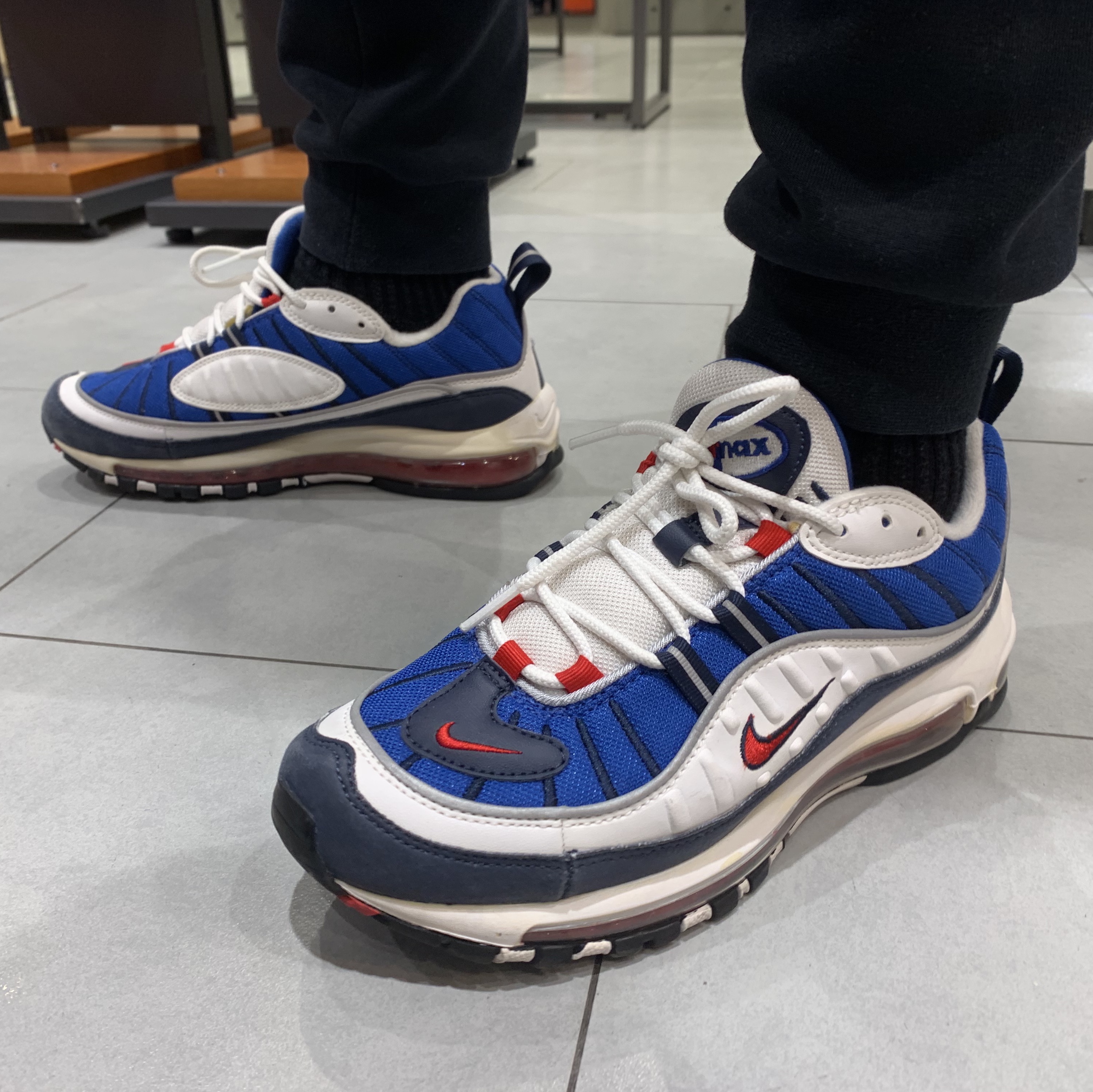 Nike Air Max 98 Gundam 2018 착용 스타일