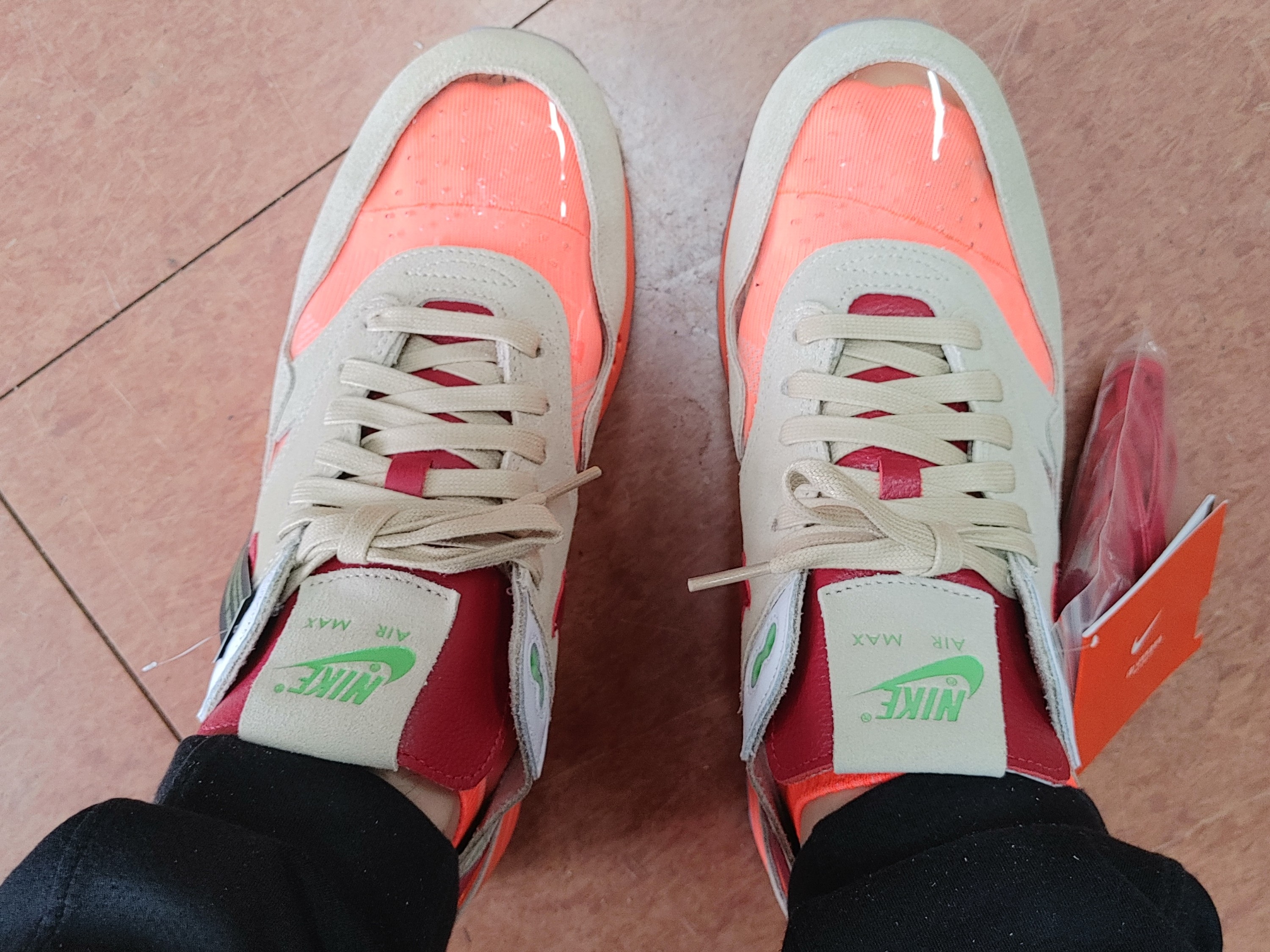 Nike x Clot Air Max 1 Net 착용 스타일 - 4