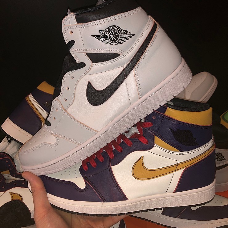 Jordan 1 Retro High OG Defiant SB LA to Chicago, Jordan 1 Retro High OG Defiant SB NYC to Paris 착용 스타일 - 3