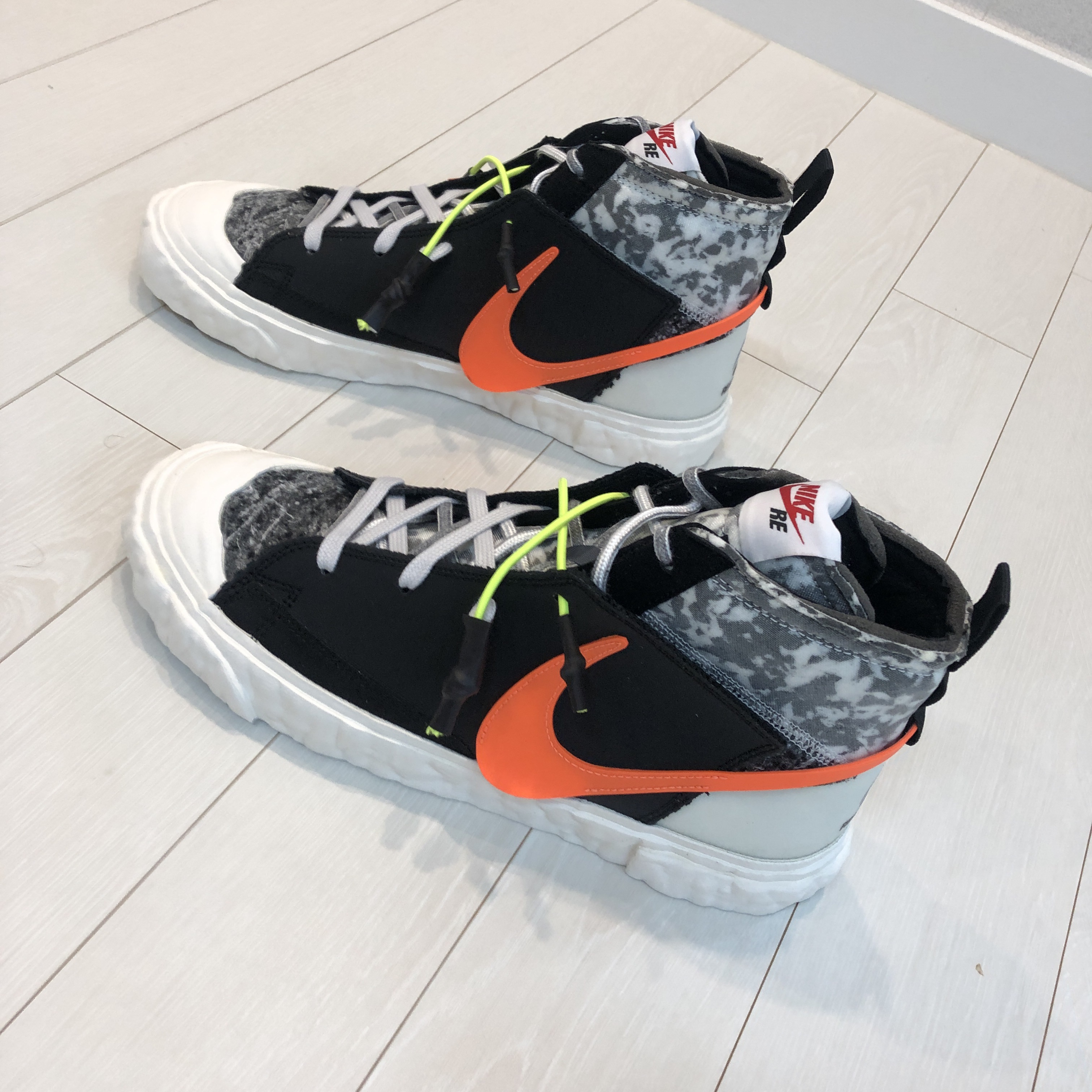 Nike x Readymade Blazer Mid Black 착용 스타일