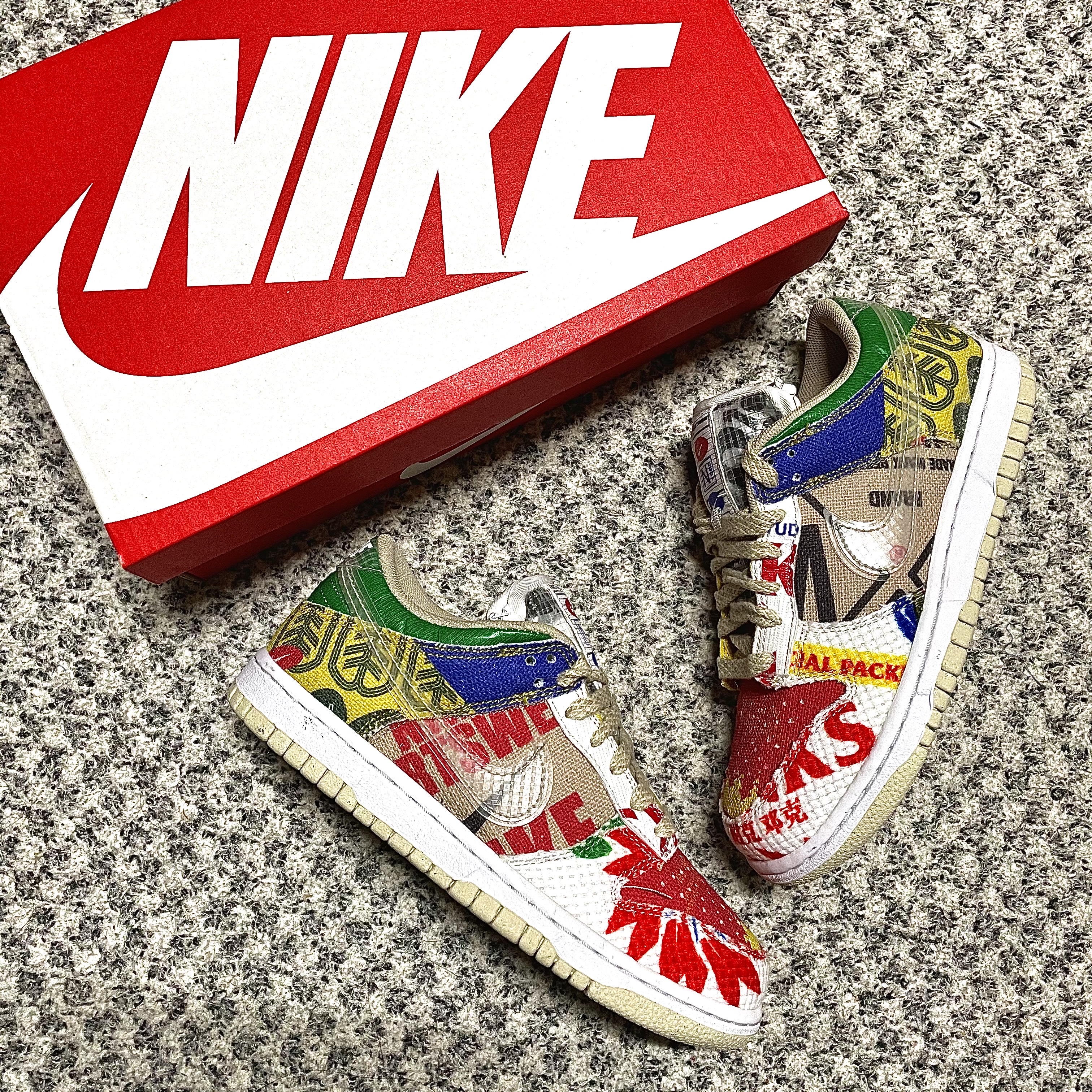 Nike Dunk Low SP City Market 착용 스타일