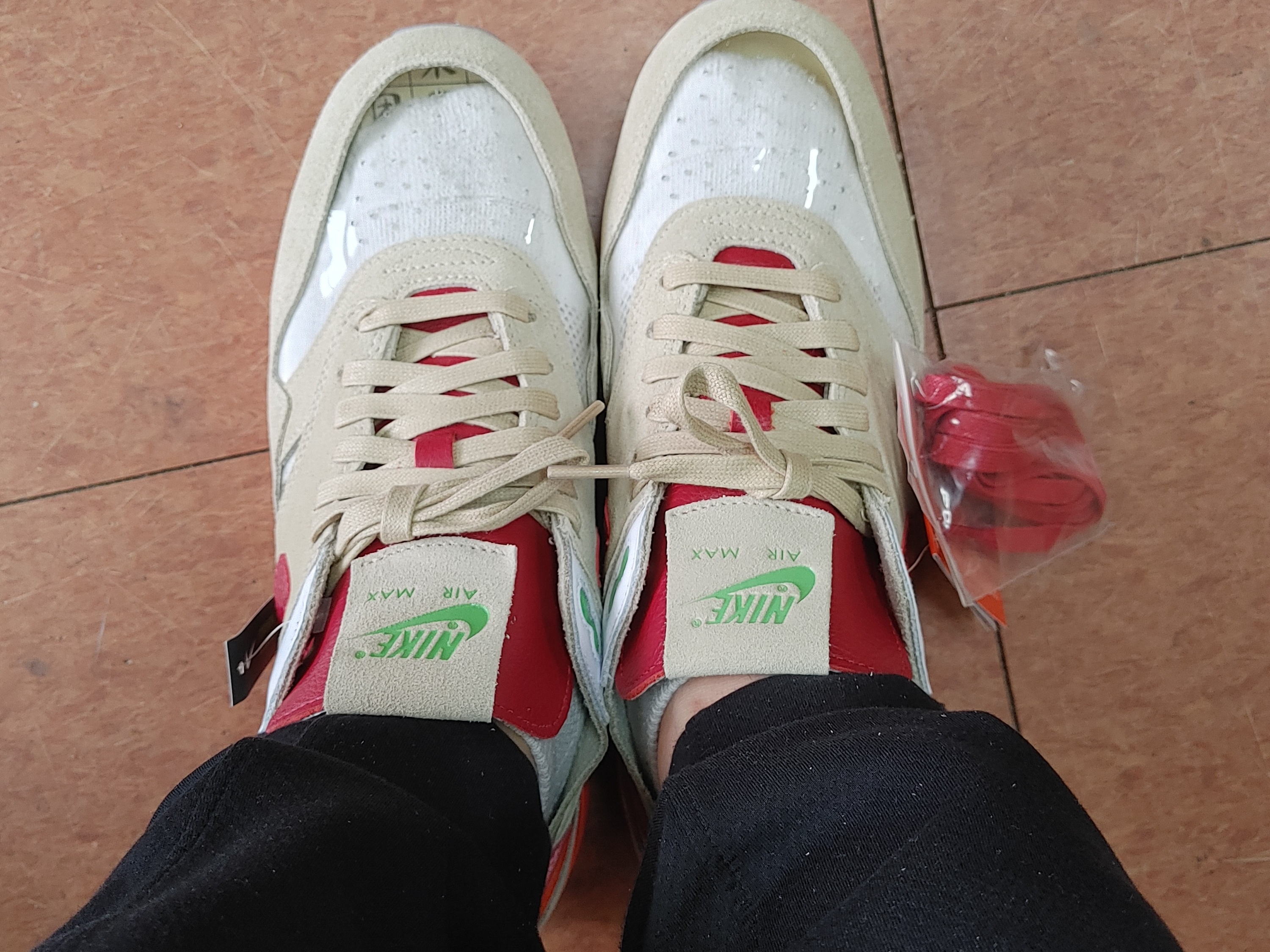 Nike x Clot Air Max 1 Net 착용 스타일 - 3