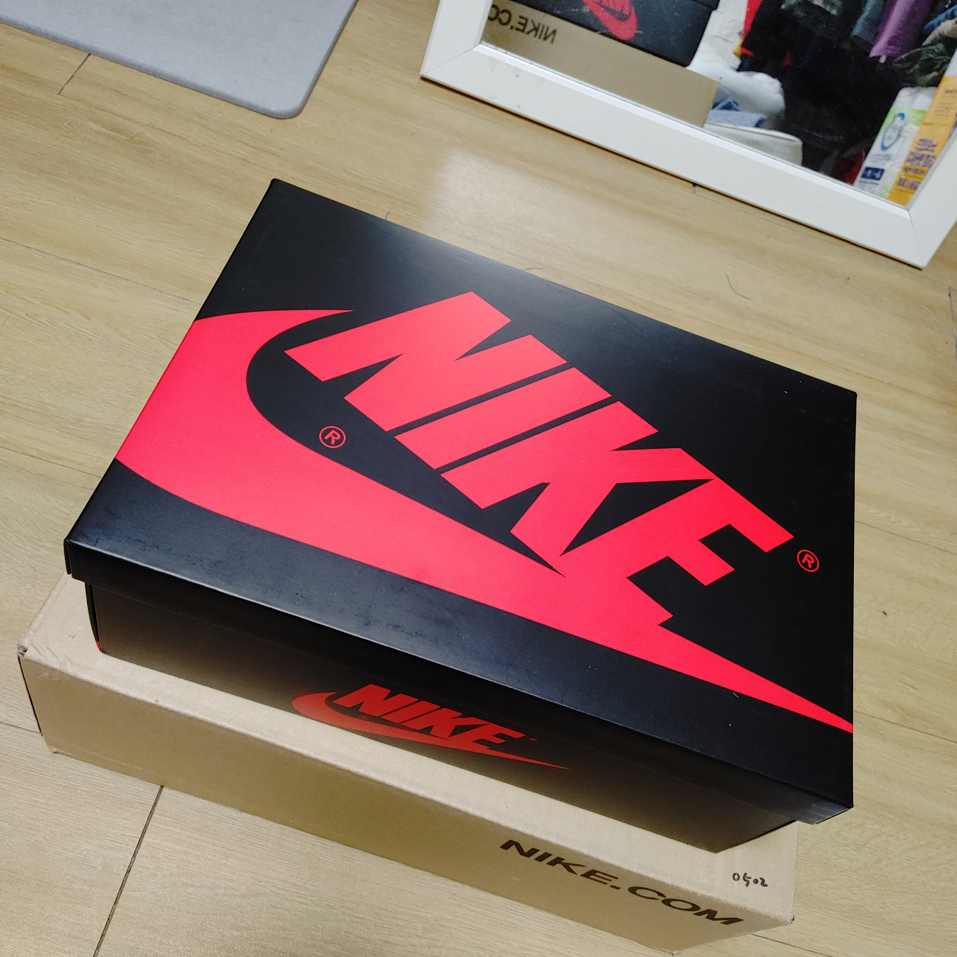 Jordan 1 Retro High OG University Blue 착용 스타일 - 3