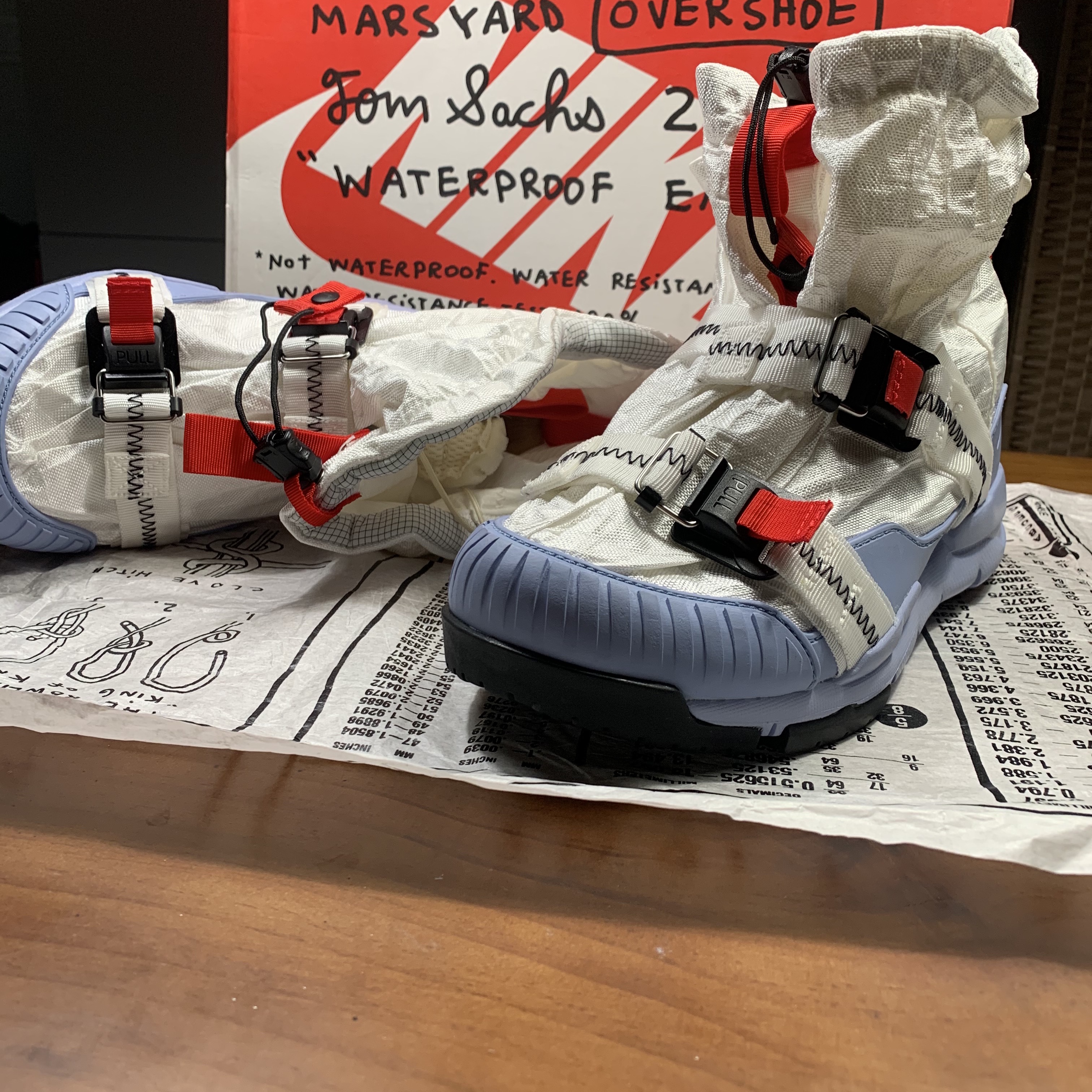 Nike x Tom Sachs Mars Yard Overshoe 3.0 착용 스타일 - 2