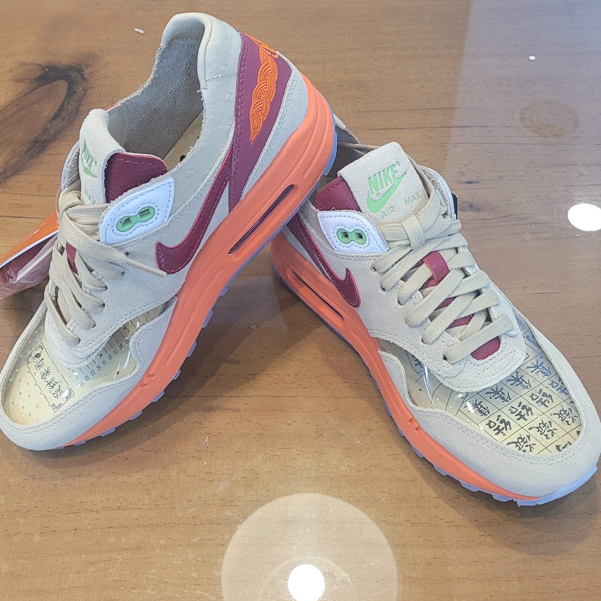 Nike x Clot Air Max 1 Net 착용 스타일