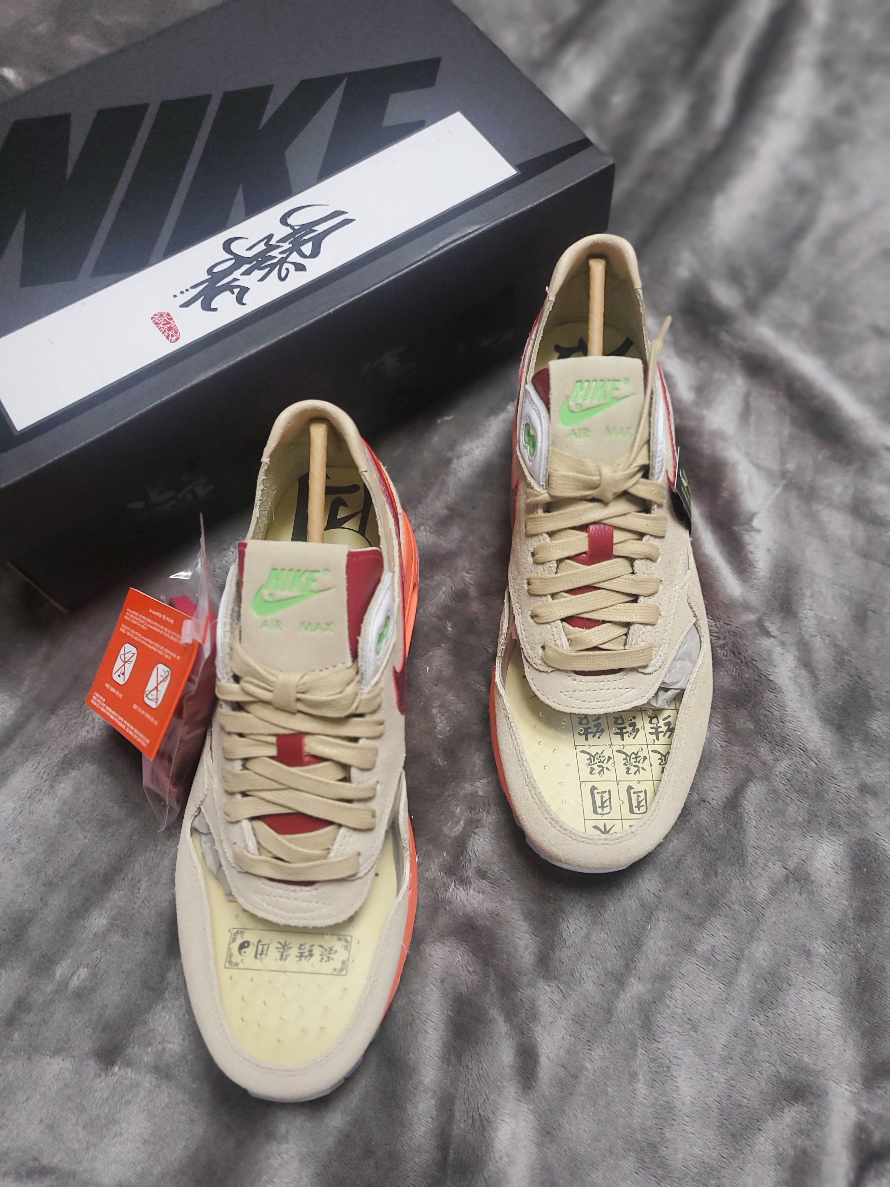 Nike x Clot Air Max 1 Net 착용 스타일 - 2