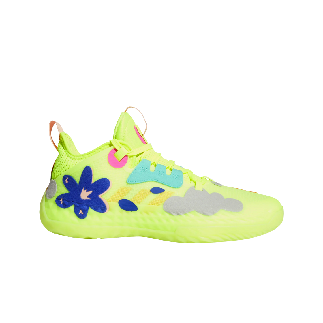 아디다스 하든 Vol. 5 퓨처내츄럴 솔라 옐로우(Adidas Harden Vol. 5 Futurenatural Solar Yellow)