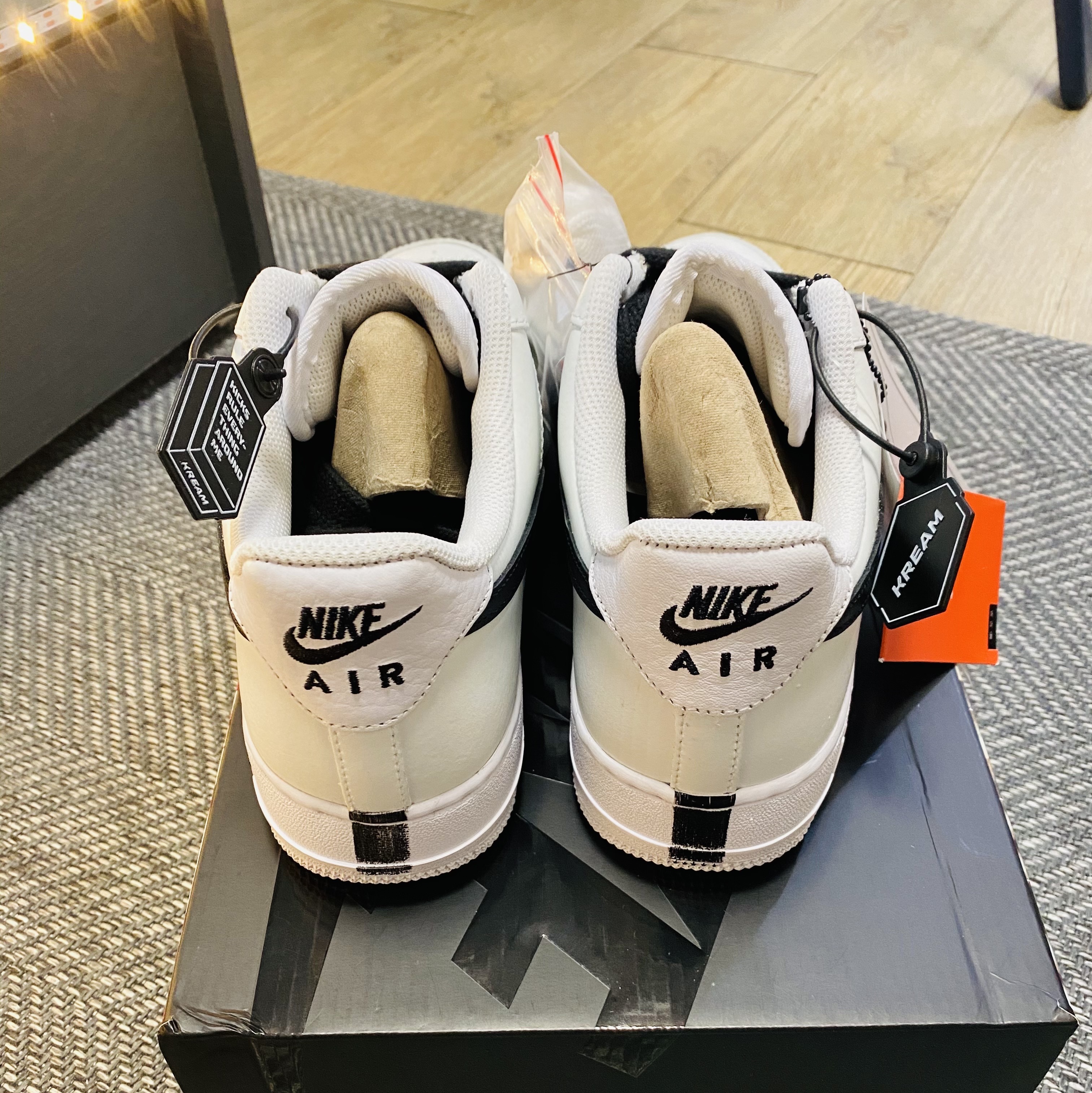 Nike x Peaceminusone Air Force 1 Low Para-Noise 2.0 착용 스타일 - 4