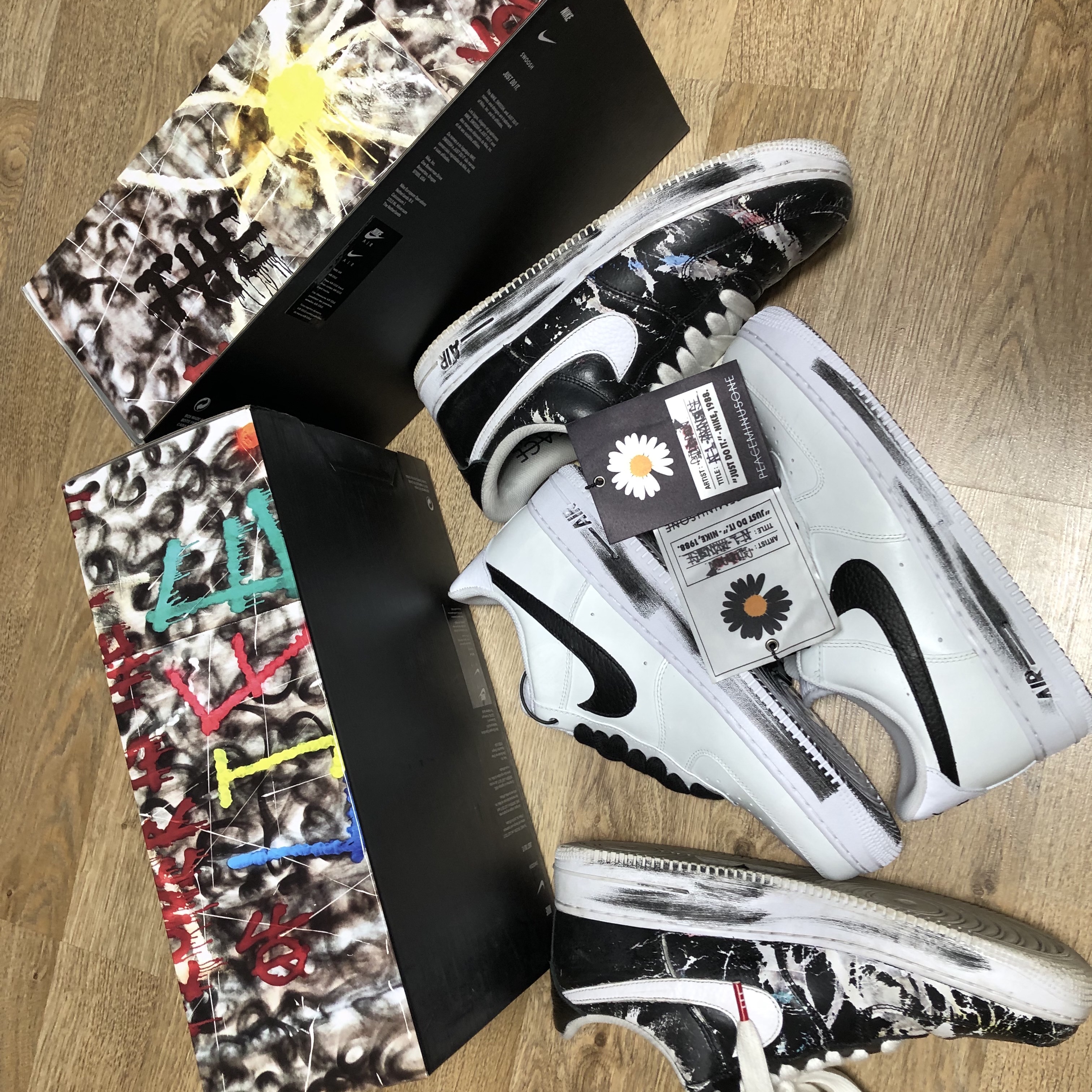 Nike x Peaceminusone Air Force 1 Low Para-Noise 2.0, Nike x Peaceminusone Air Force 1 Low Para-Noise 착용 스타일