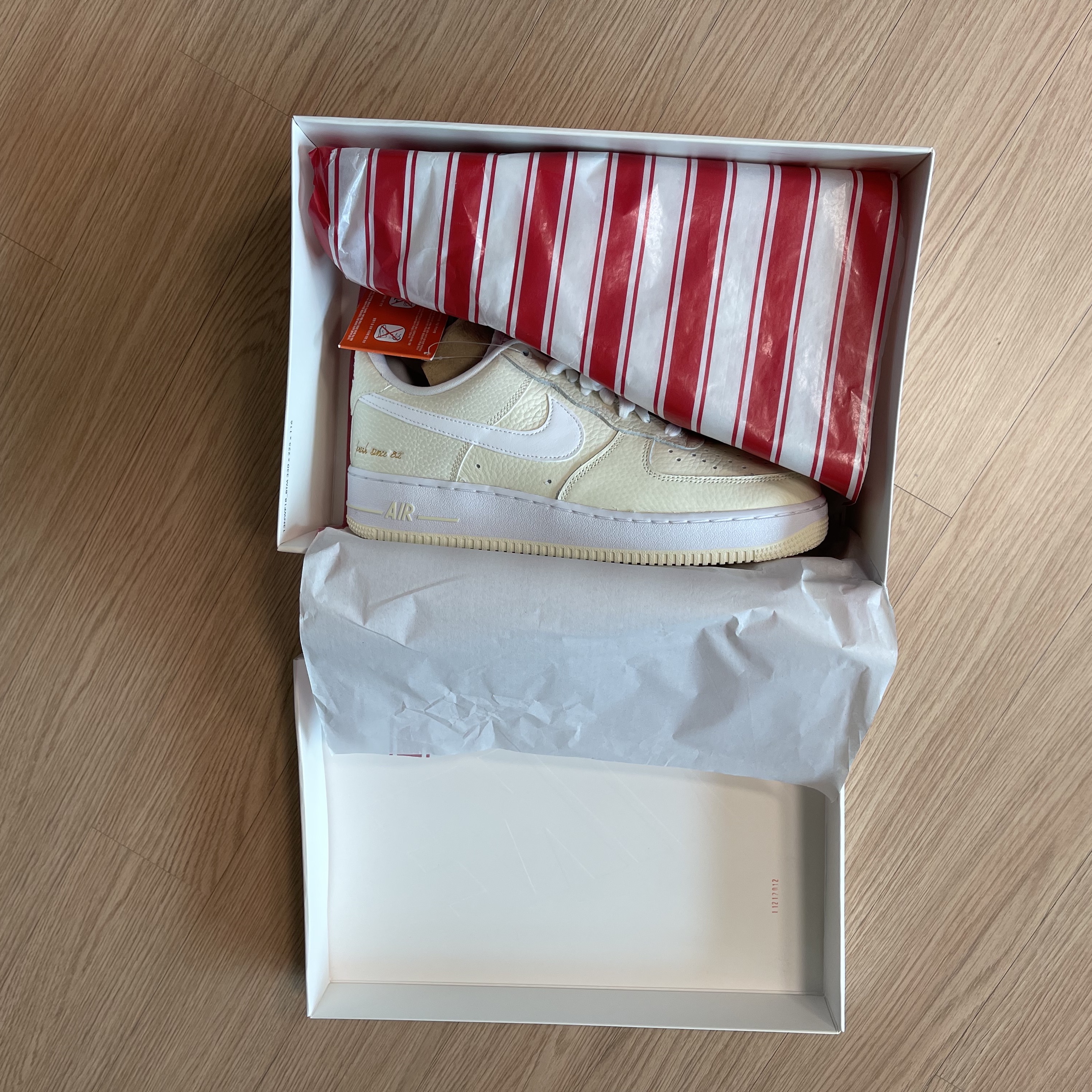 Nike Air Force 1 '07 PRM Popcorn 착용 스타일 - 3