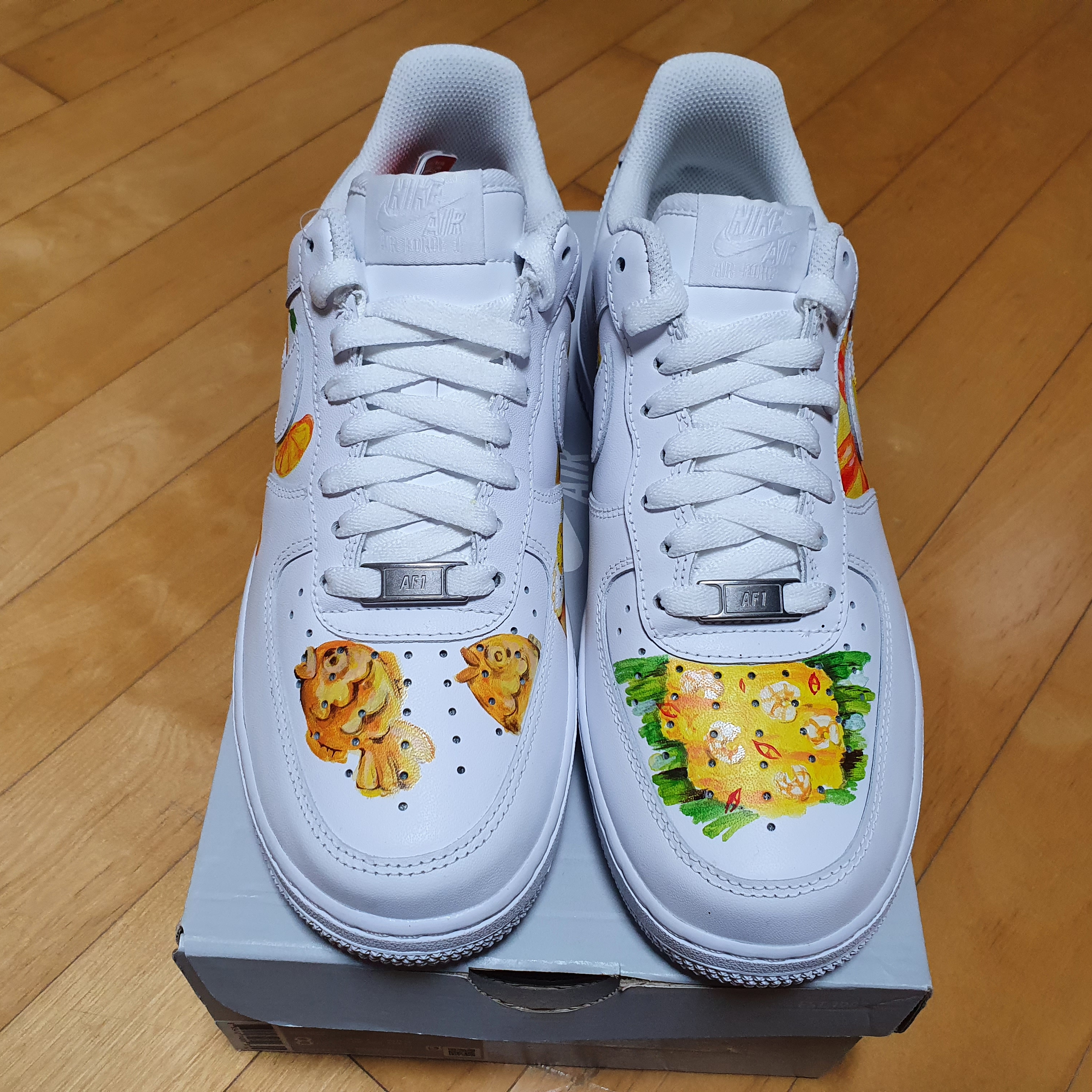 Nike Air Force 1 '07 Low White 착용 스타일 - 3