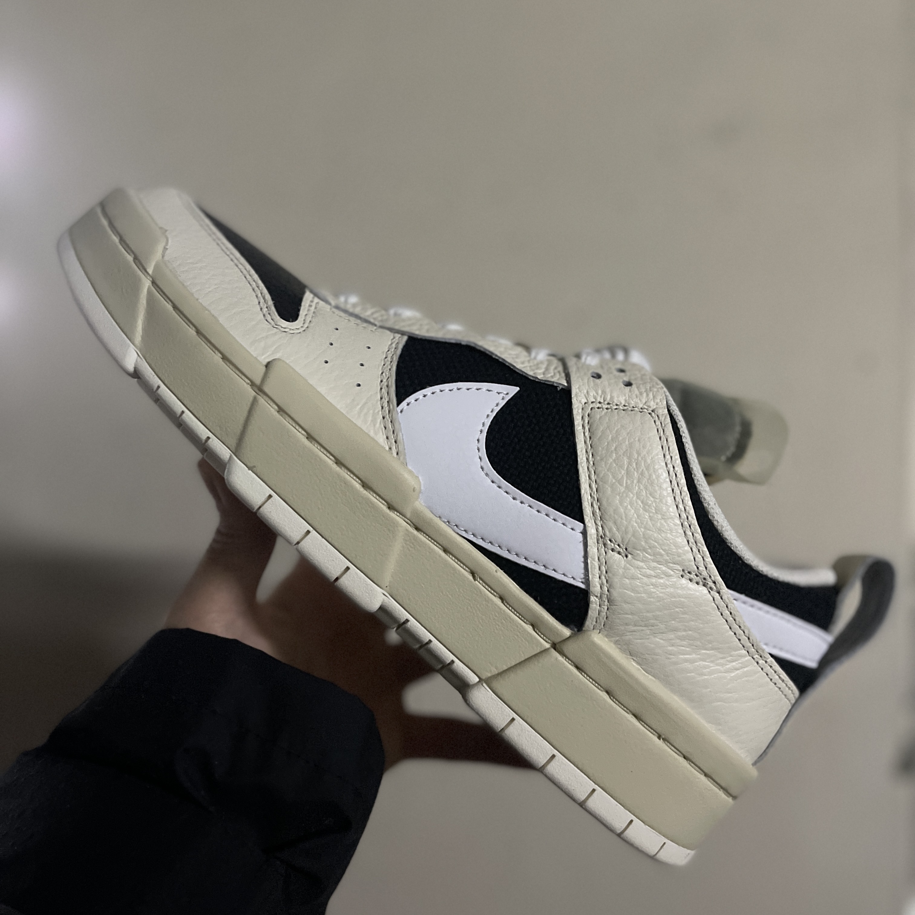 (W) Nike Dunk Low Disrupt Pale Ivory 착용 스타일