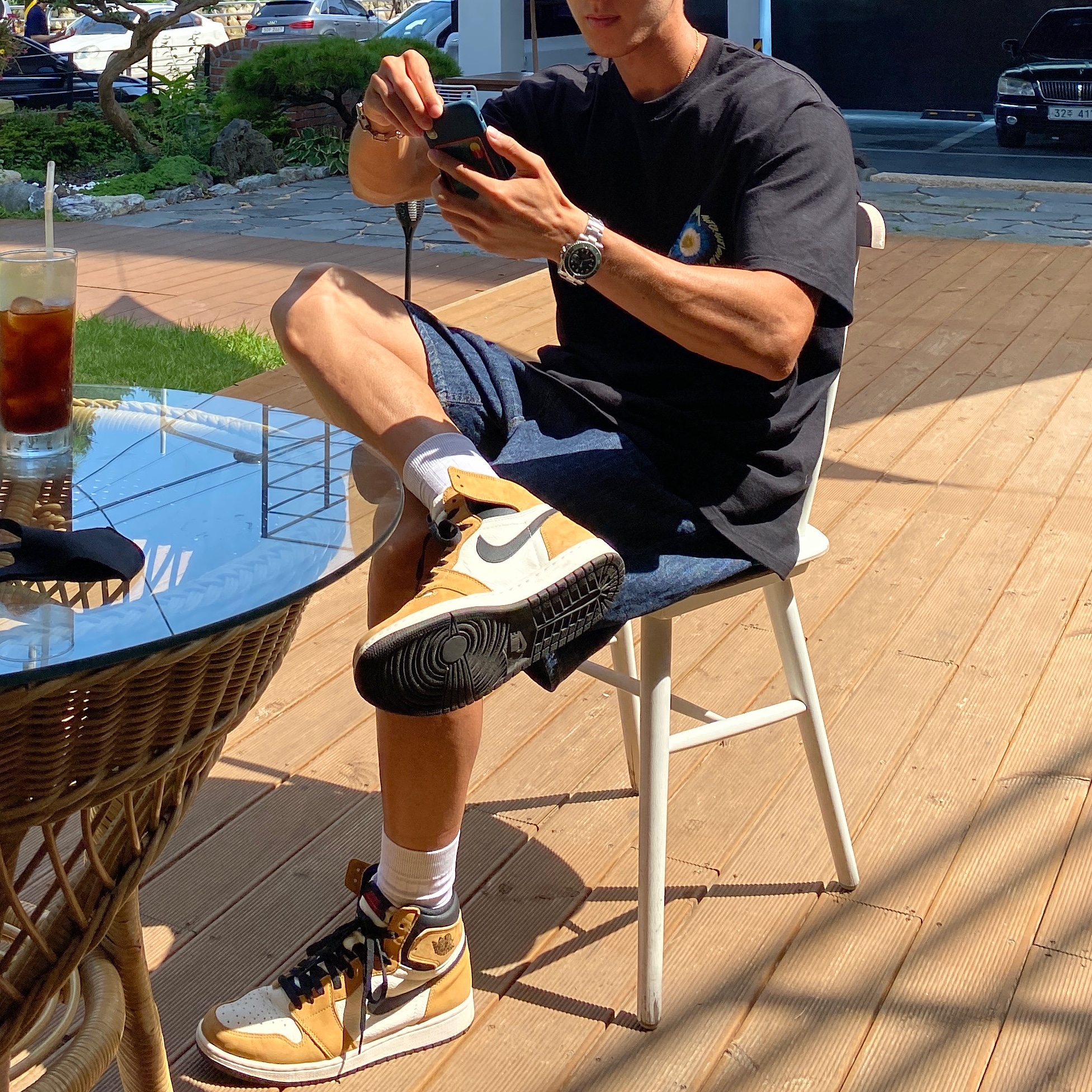 Jordan 1 Retro High Rookie of the Year 착용 스타일