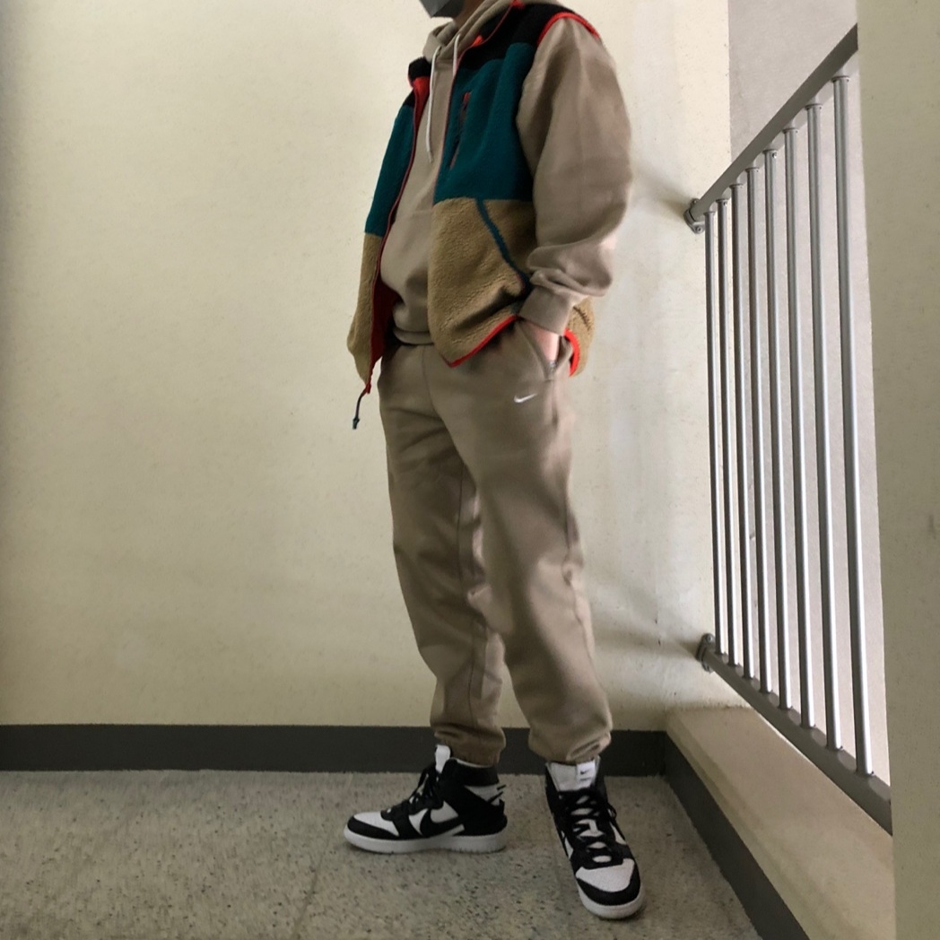 Nike x Ambush Dunk High Black 착용 스타일