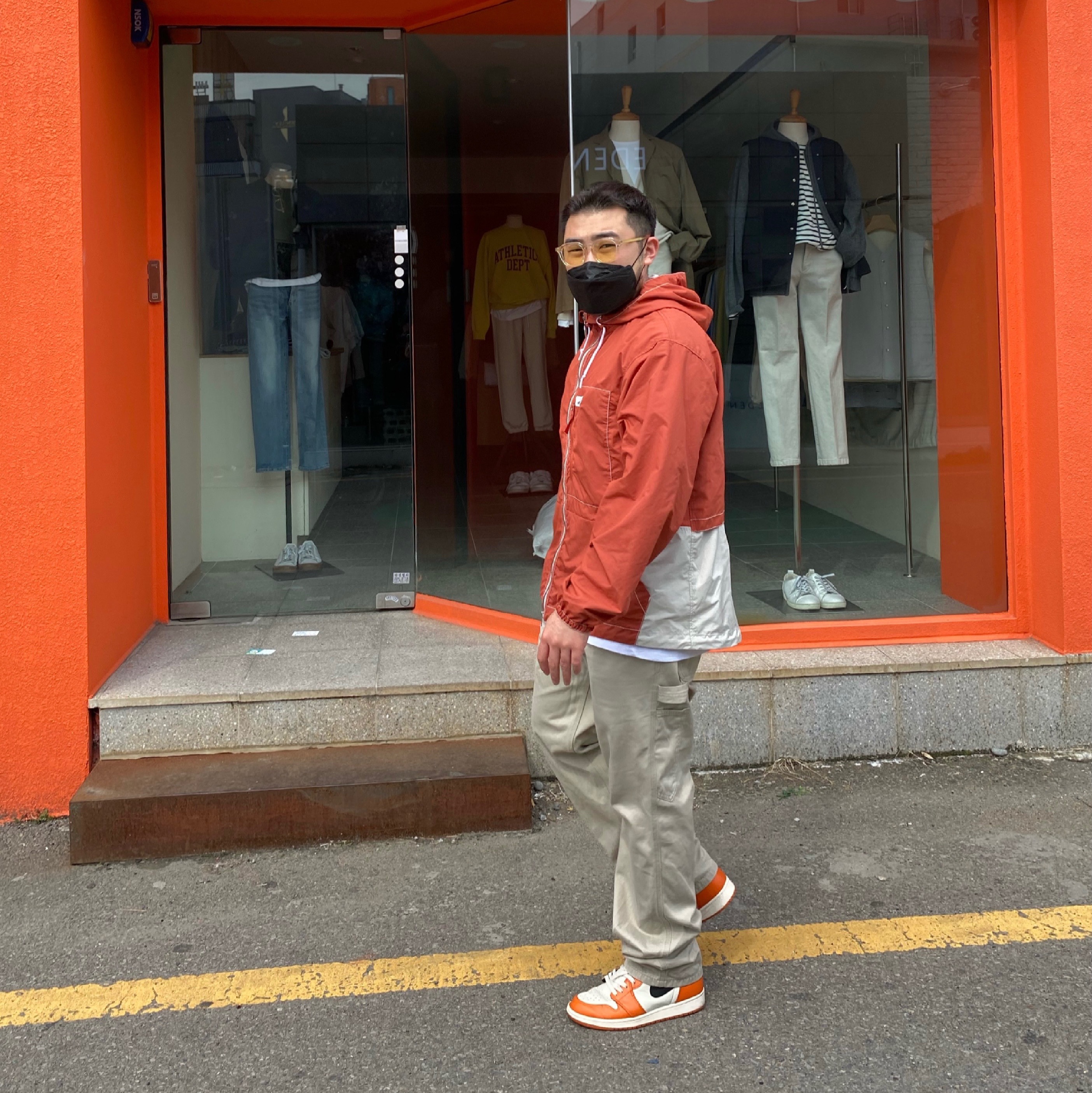 Jordan 1 Retro High OG Reverse Shattered Backboard 착용 스타일