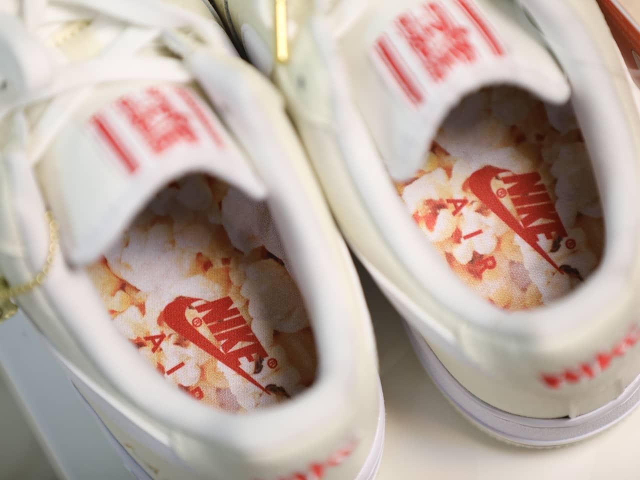 Nike Air Force 1 '07 PRM Popcorn 착용 스타일 - 4