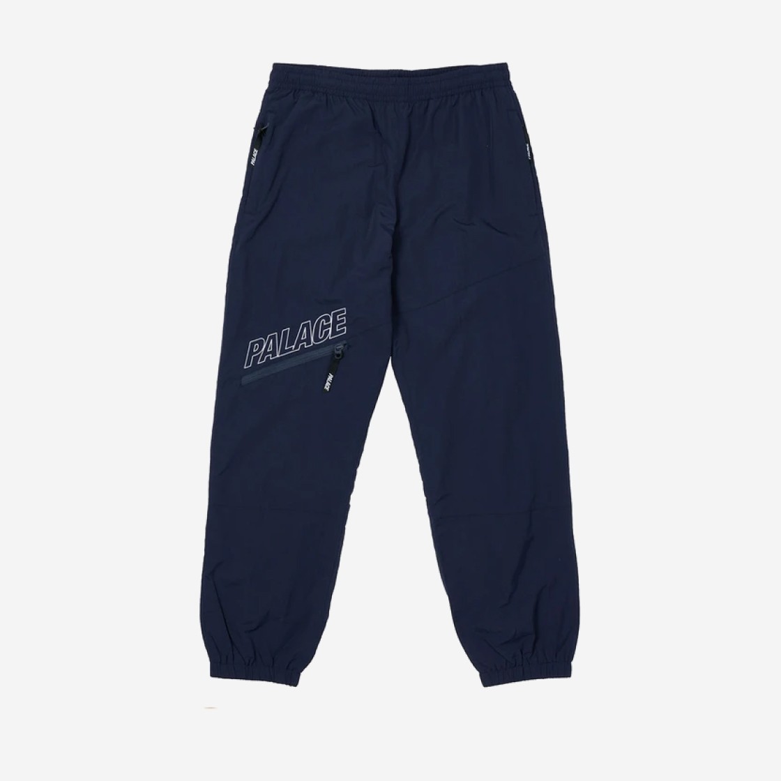 Palace Slant Zip Shell Pants Navy - 21SS 상세 이미지 1