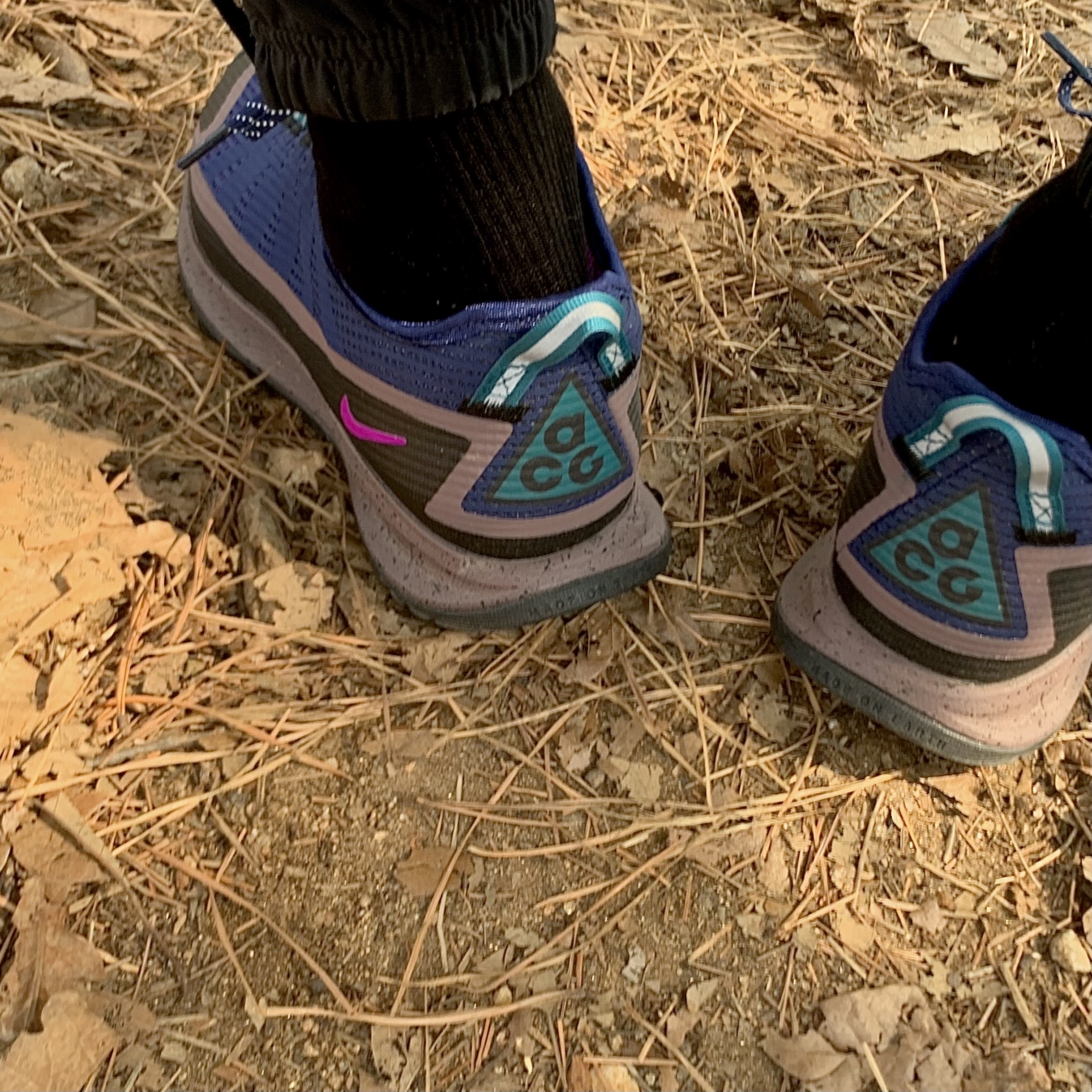 Nike ACG Air Nasu Blue Void 착용 스타일