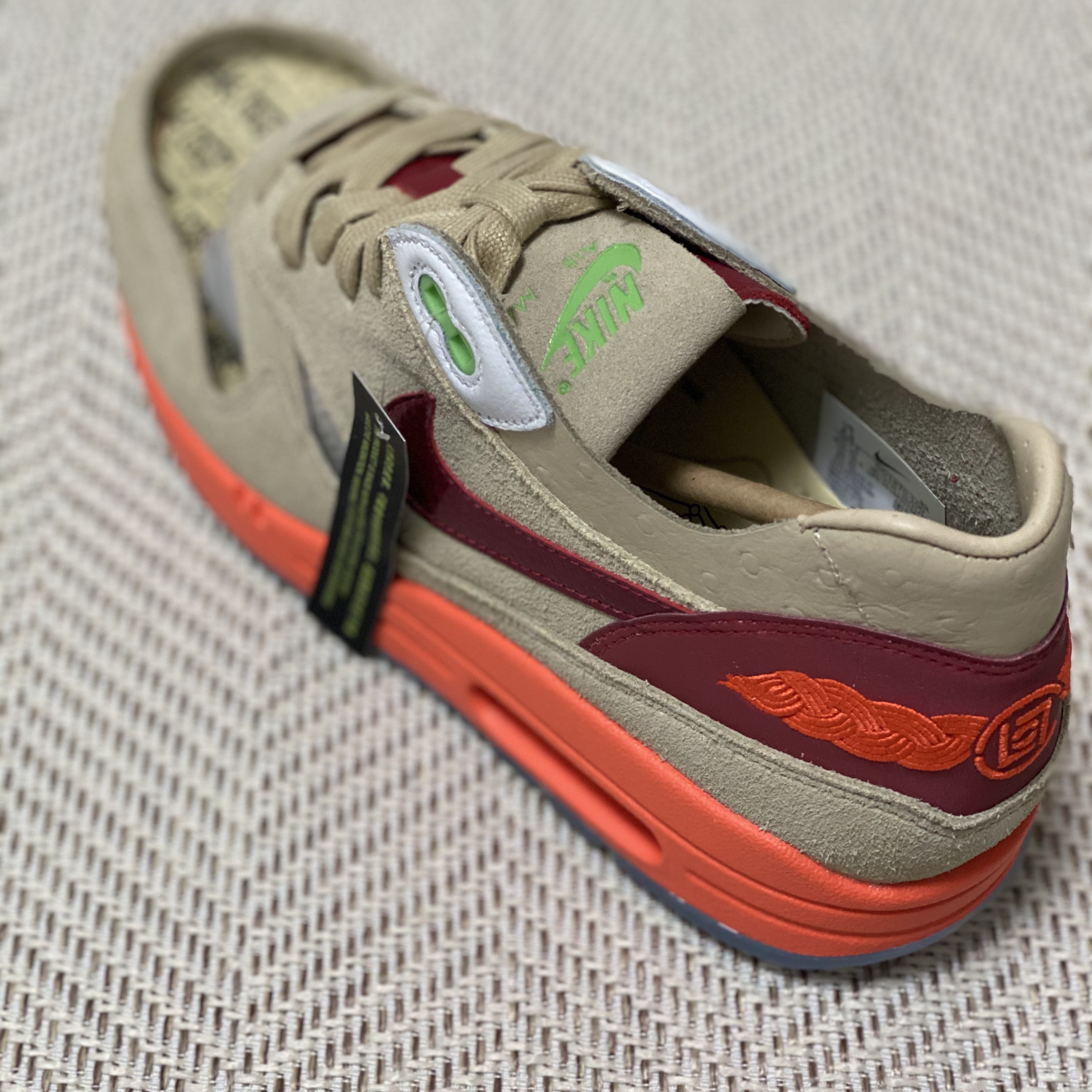 Nike x Clot Air Max 1 Net 착용 스타일 - 4