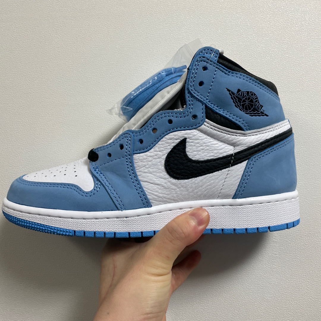 (GS) Jordan 1 Retro High OG University Blue 착용 스타일