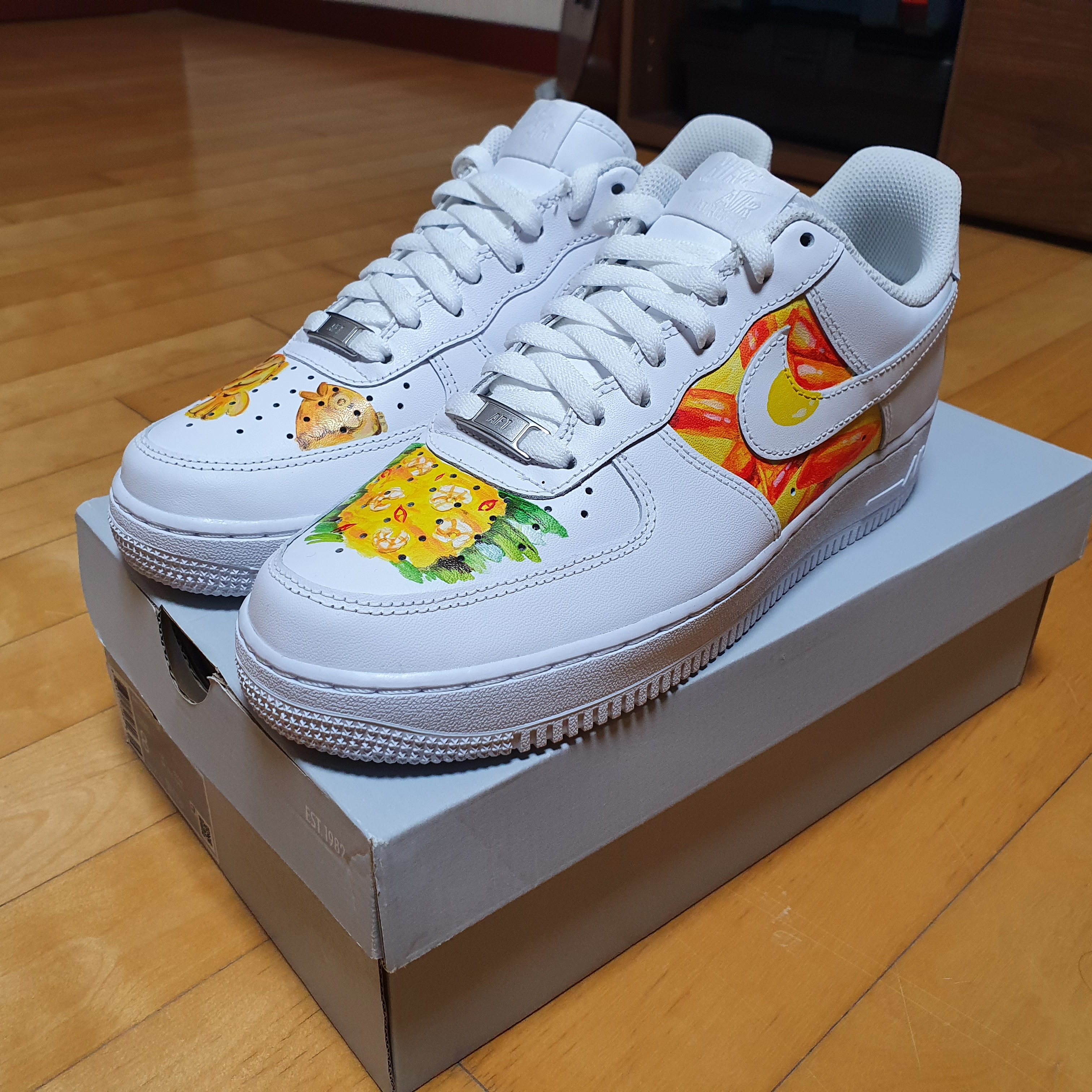 Nike Air Force 1 '07 Low White 착용 스타일 - 1