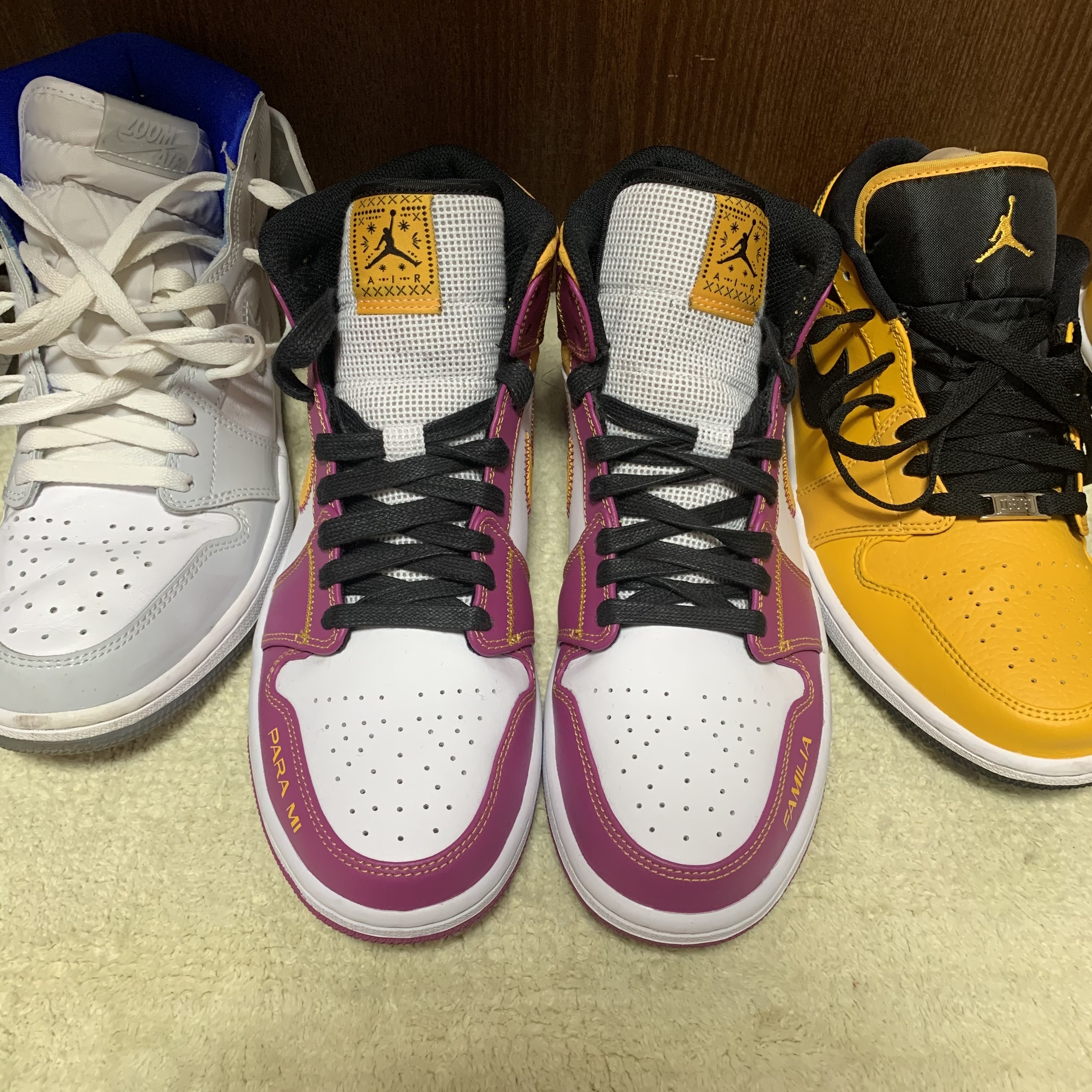 Jordan 1 Mid DOD Familia 착용 스타일 - 2